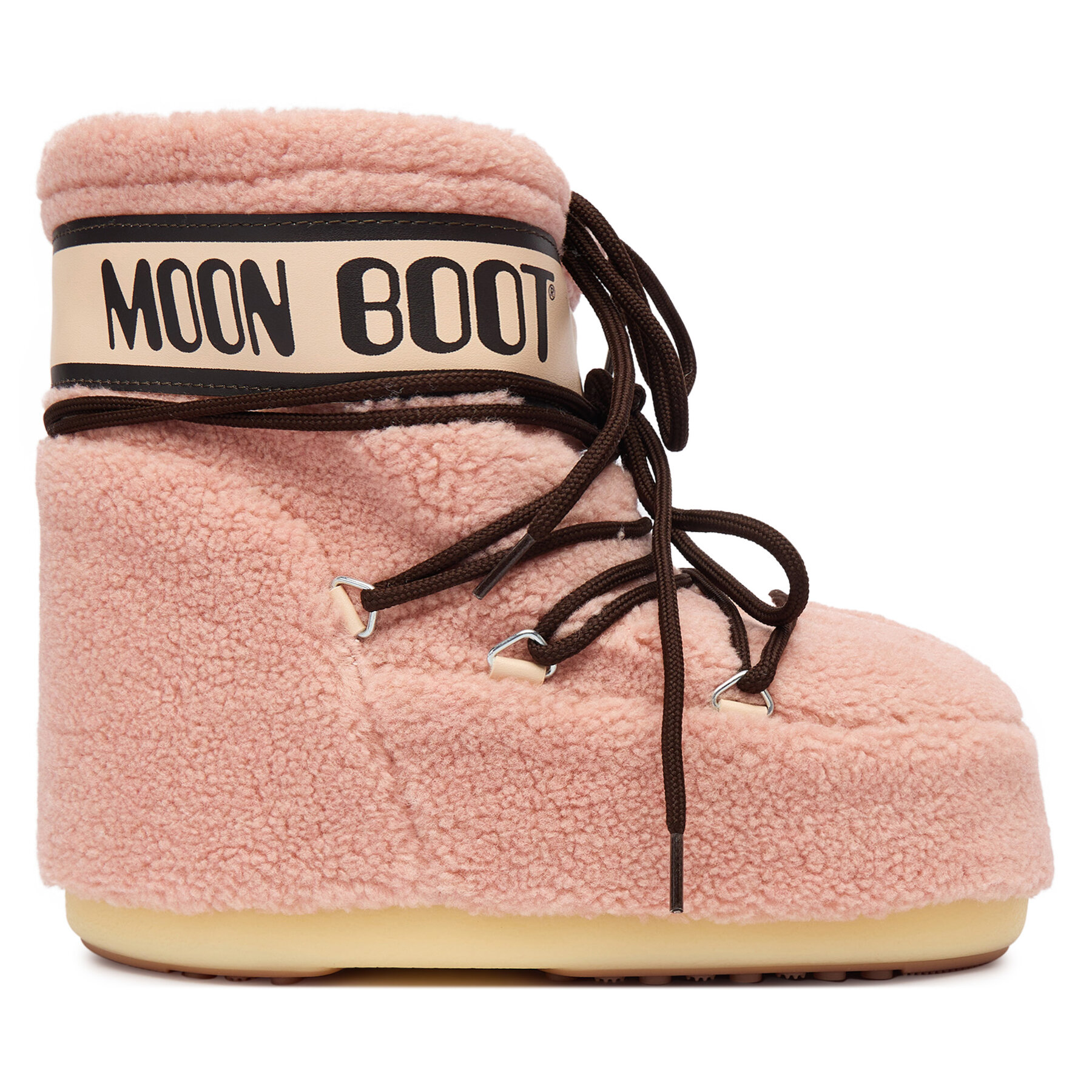 Čizme za snijeg Moon Boot Mb Icon Fleece 80D1409700 Ružičasta