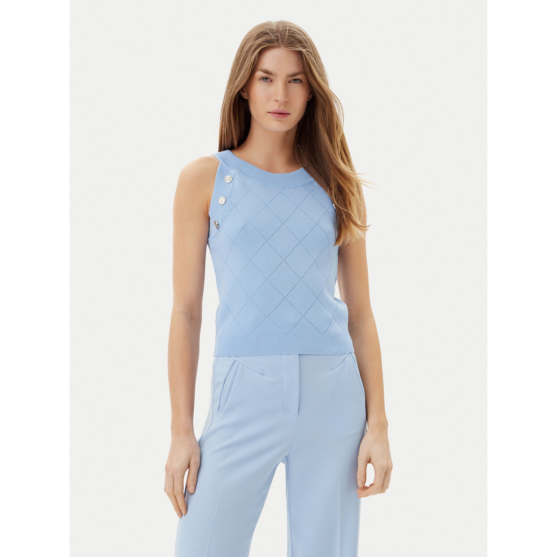 Artigli Top ACMA001879 Plava Regular Fit