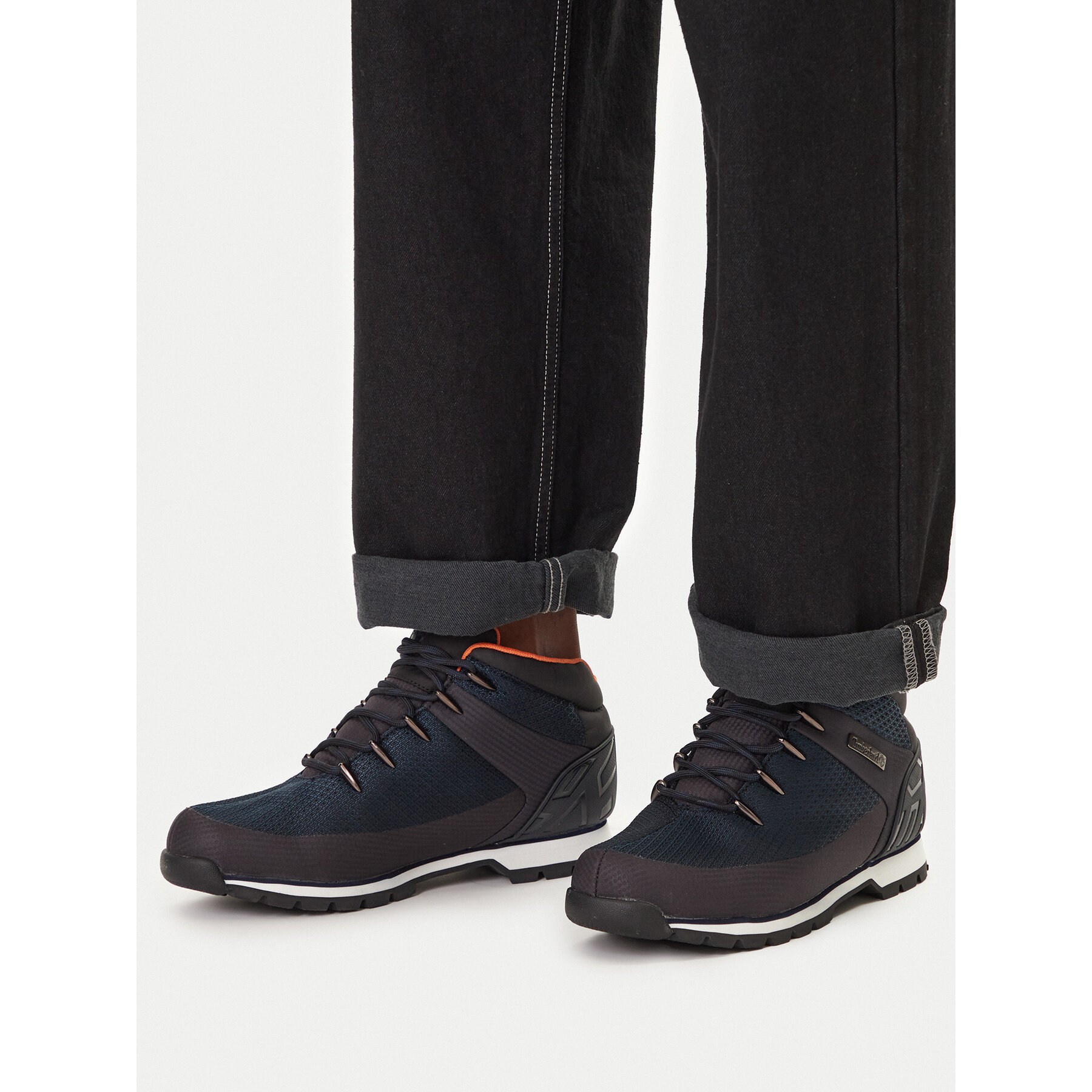Šnurovacia obuv Timberland Euro Sprint Fabric Wp TB1A1QKA0191 Tmavomodrá