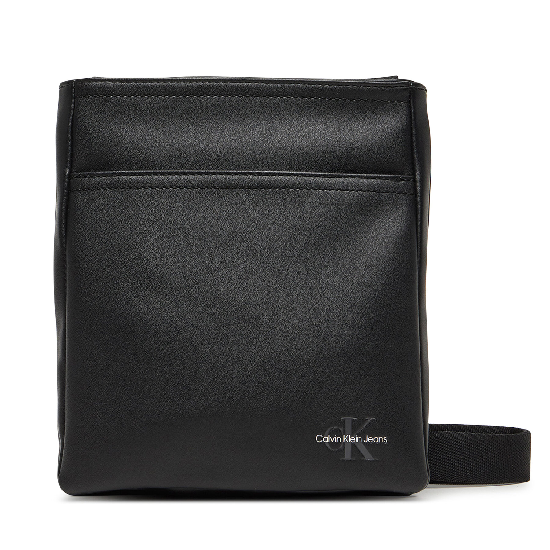 Мъжка чантичка Calvin Klein Jeans Mono Logo Flat Pack 18 LV04G3107G Черен