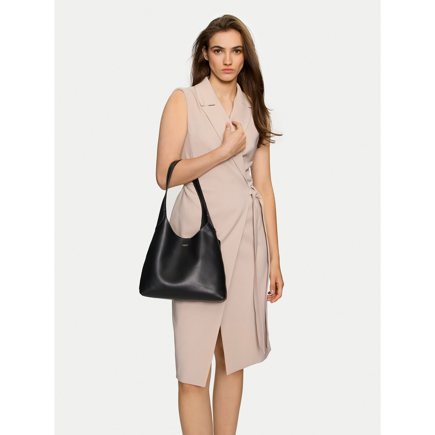 Borsetta Coach Brooklyn CU068 Nero