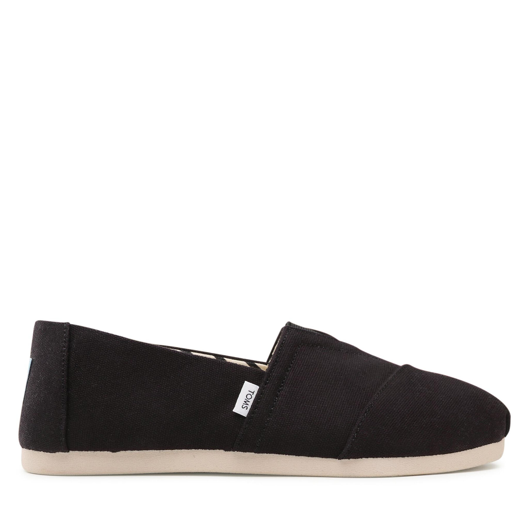 Férfi Teniszcipő Toms, Méret: 41, Fekete, Alpargata 10017676