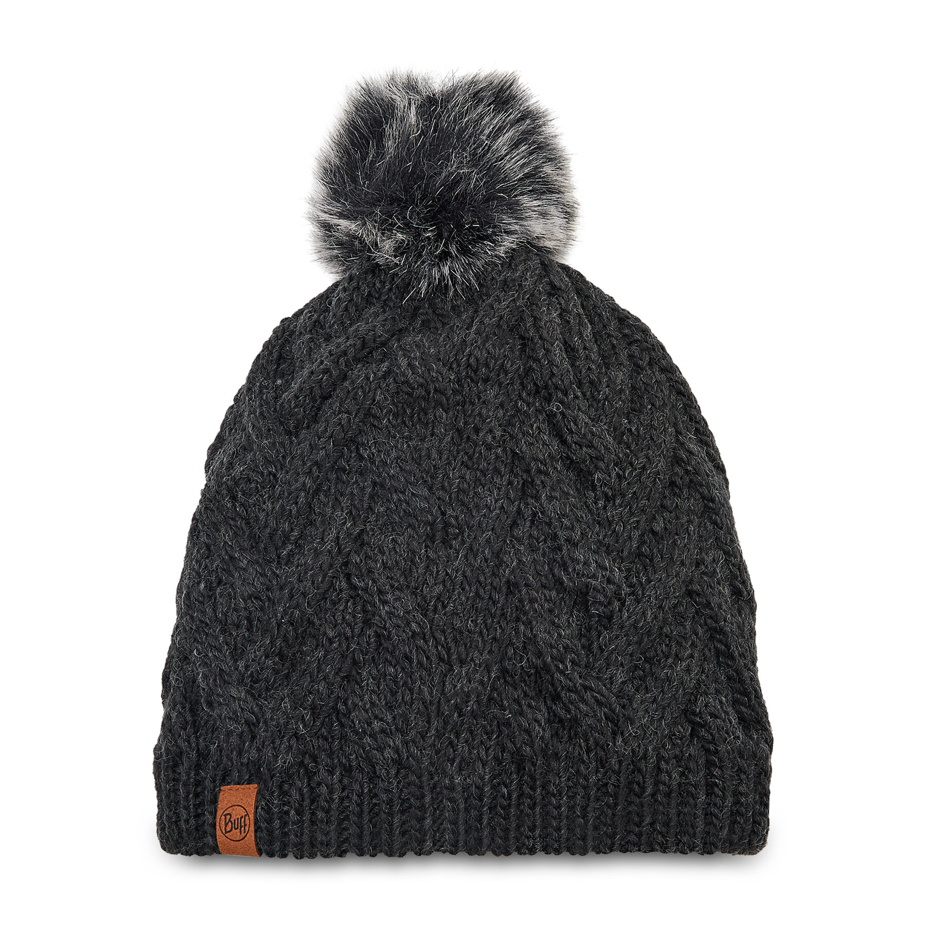 Kapa Buff Knitted & Fleece Hat 123515.901.10.00 Siva