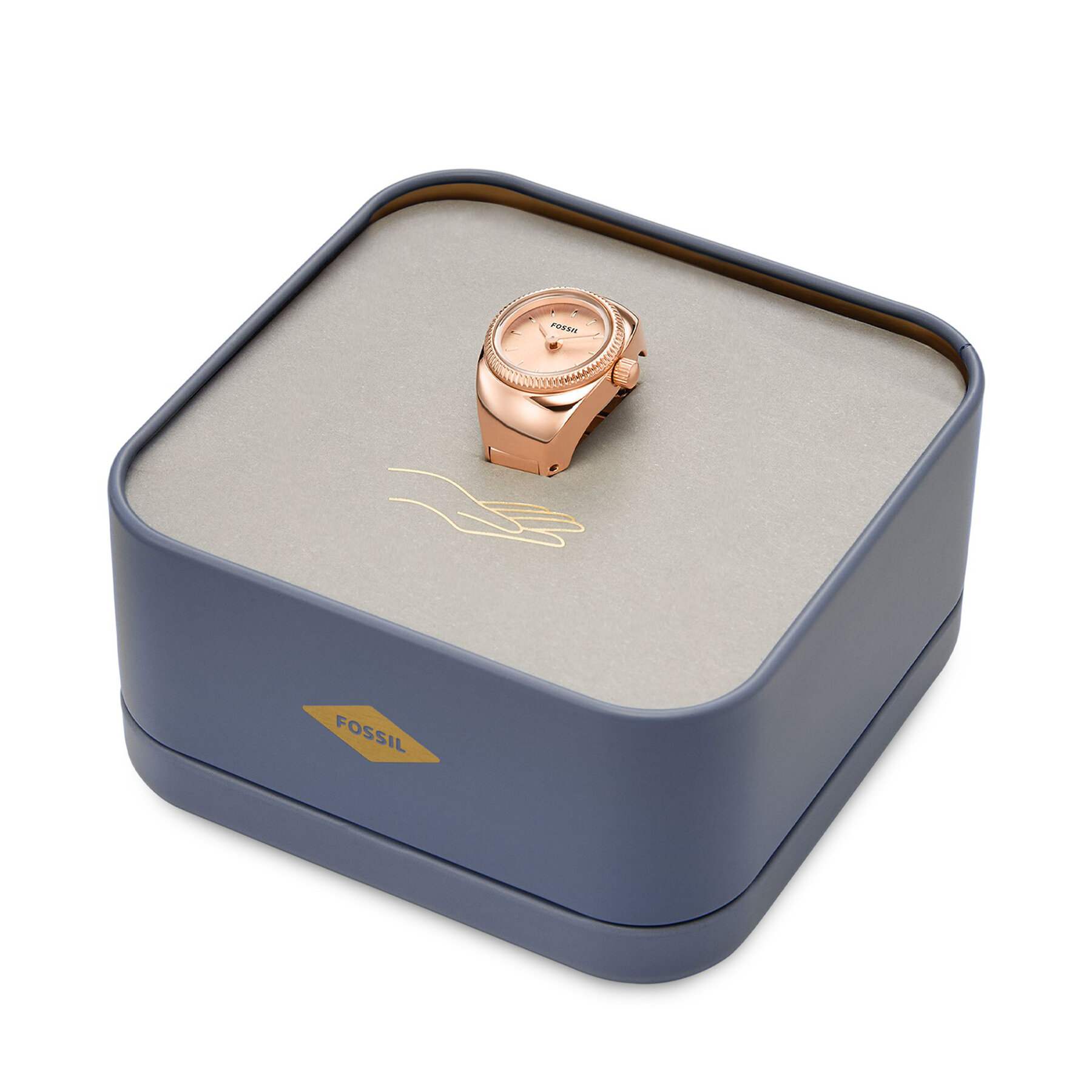 Ceas Fossil Ring Watch ES5247 Roz
