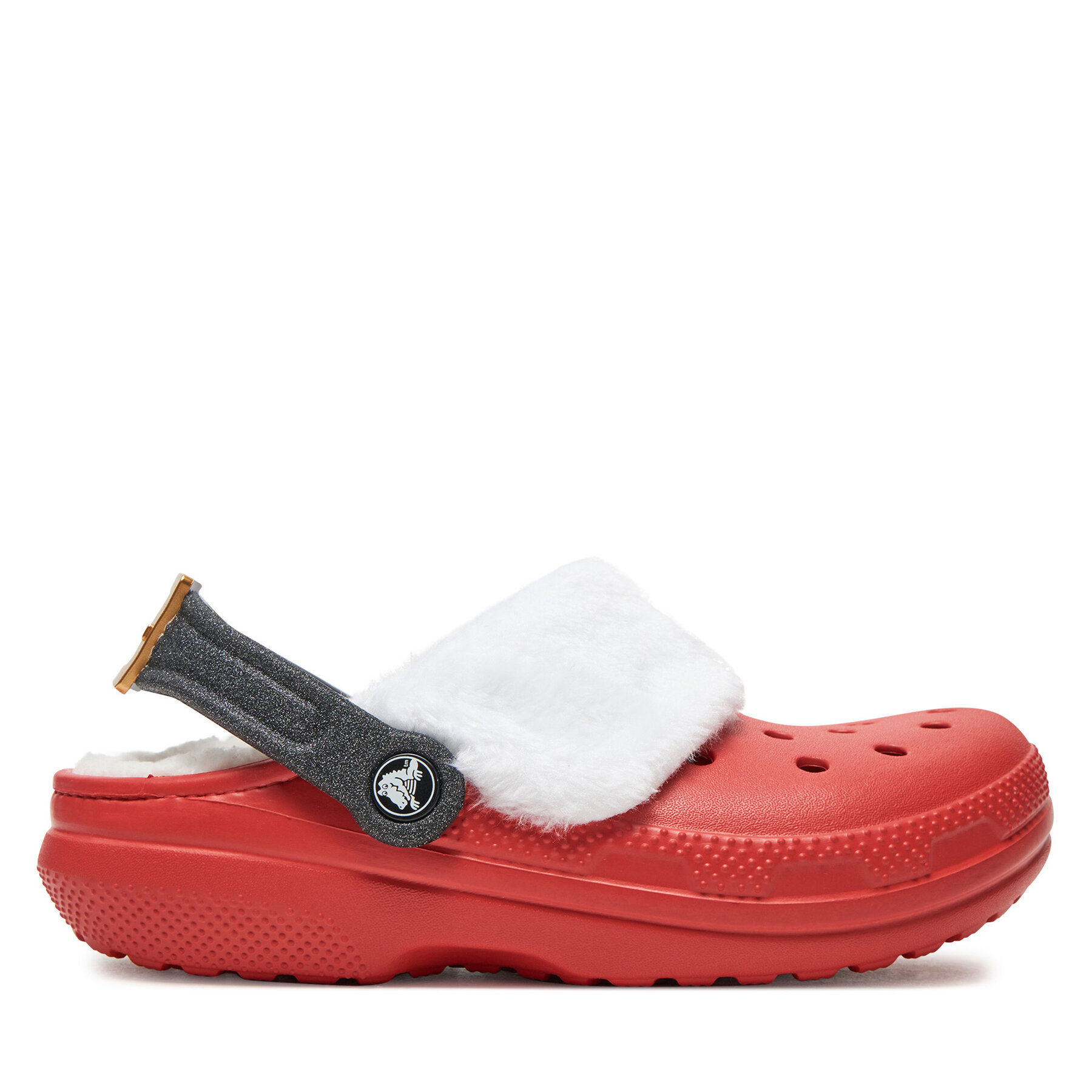 Nazouváky Crocs Classic Lined Santa Clog 210933 Červená
