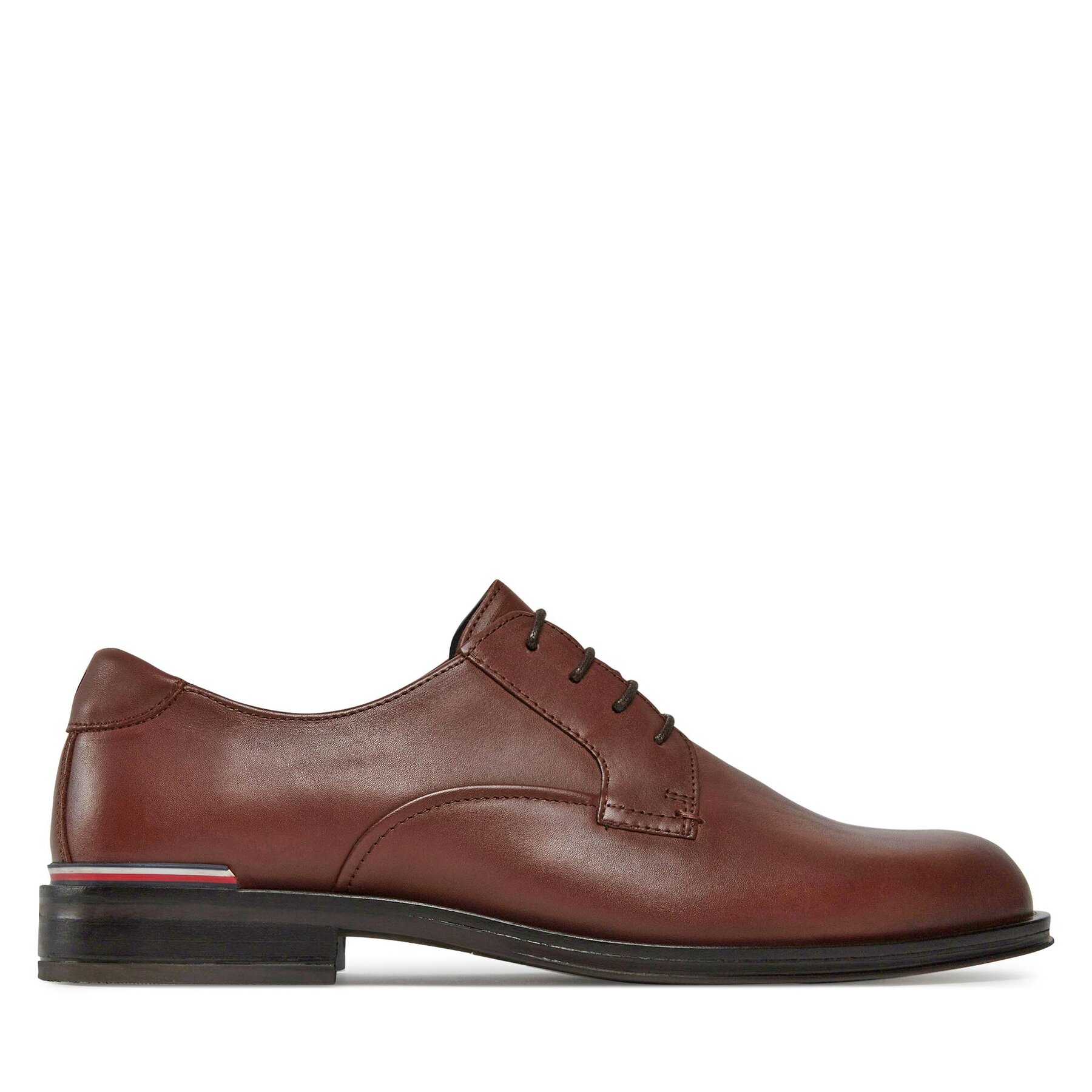 Zapatos hasta el tobillo Tommy Hilfiger Core Rwb Hilfiger Lth Shoe FM0FM04867 Marrón