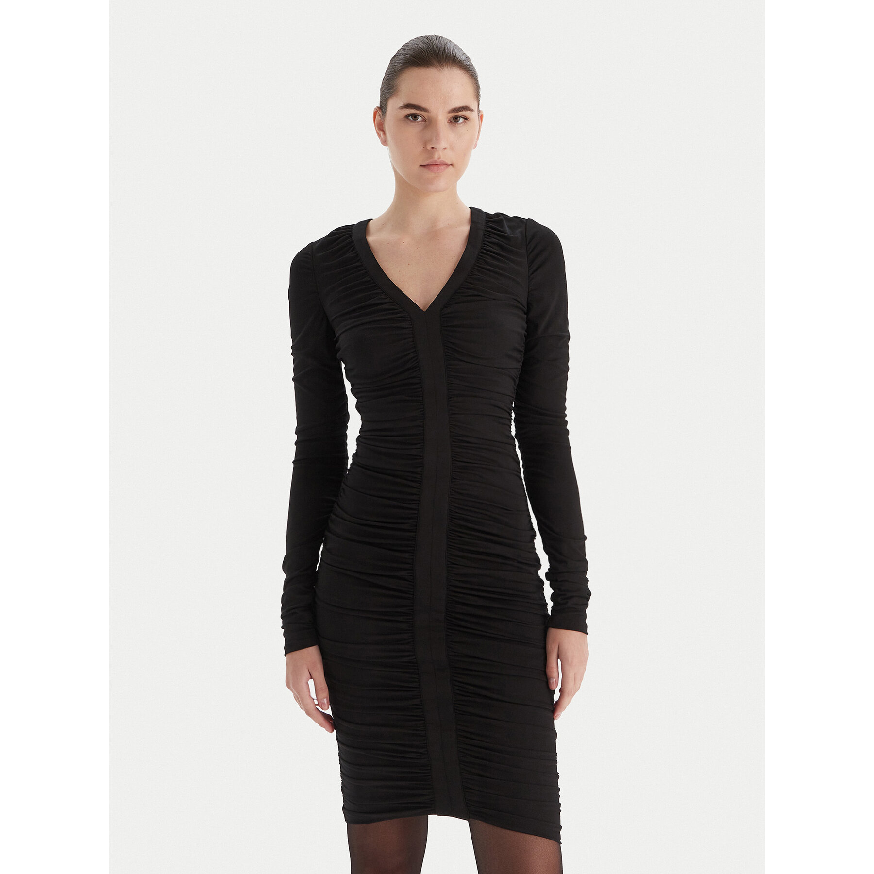 Marciano Guess Coctailkleid 5BGK25 6257A Schwarz Slim Fit