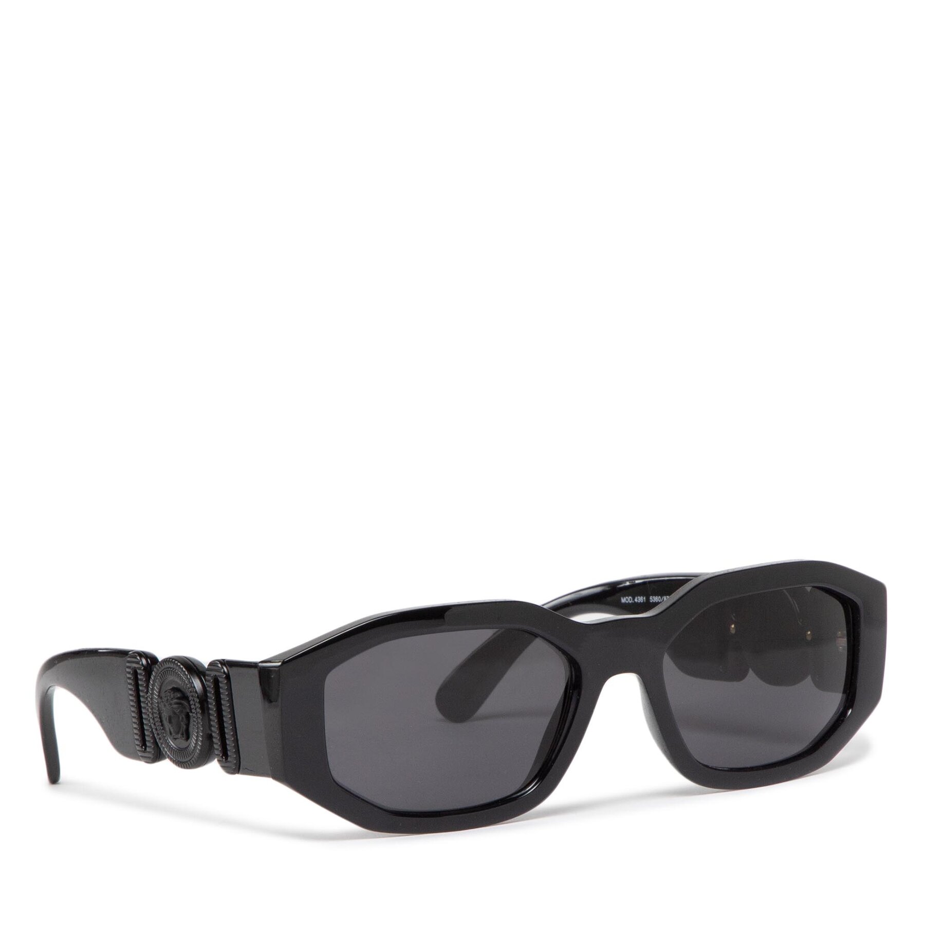 Sončna očala Versace 0VE4361 536087 Black/Dark Grey