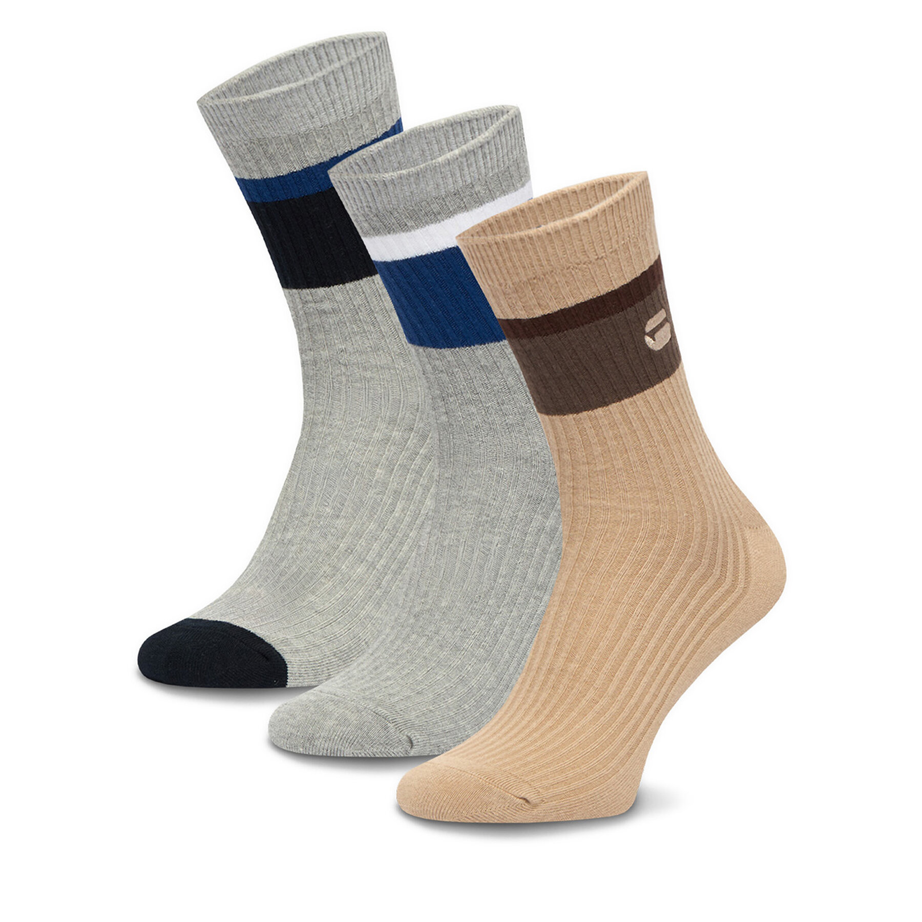 Dlhé ponožky G-Star Raw CEO_LA_G-STAR_20258_Z_AW25 (3-PACK) Farebná