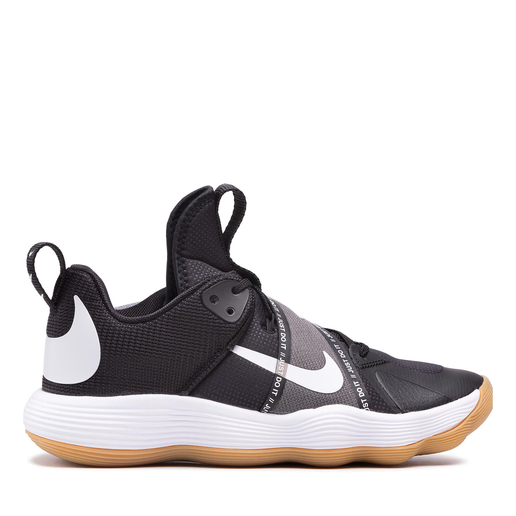 Nike React HyperSet (CI2955) black/gum light brown/white - Zapatillas indoor