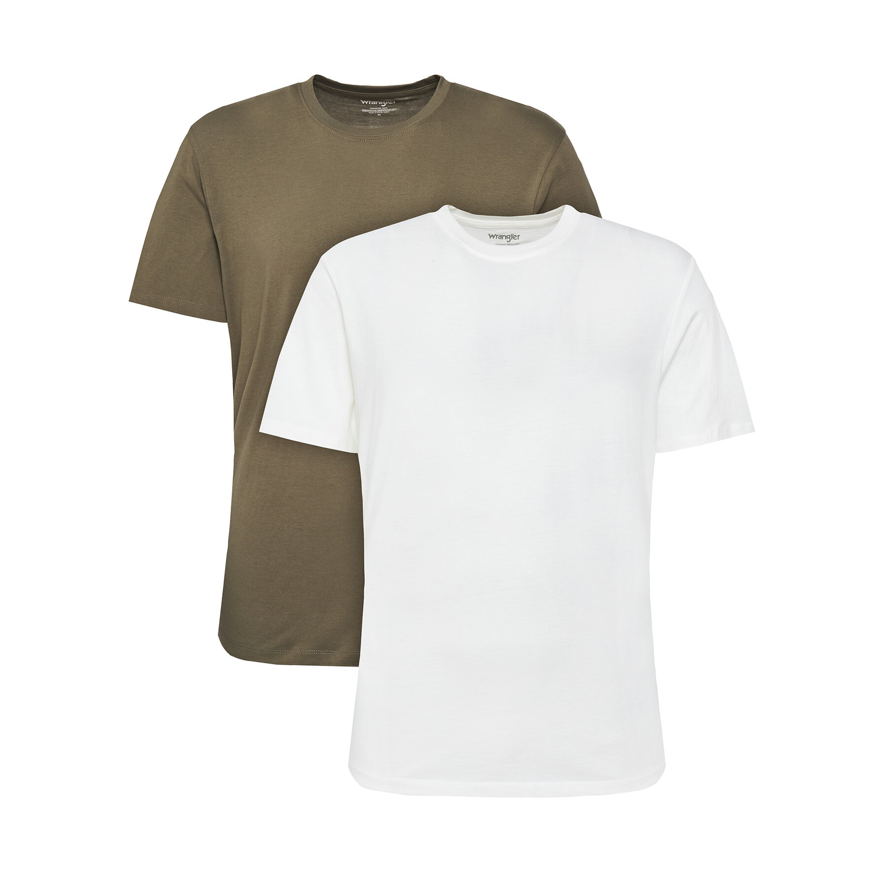 Wrangler Set di t-shirt 112321466 Verde Regular Fit