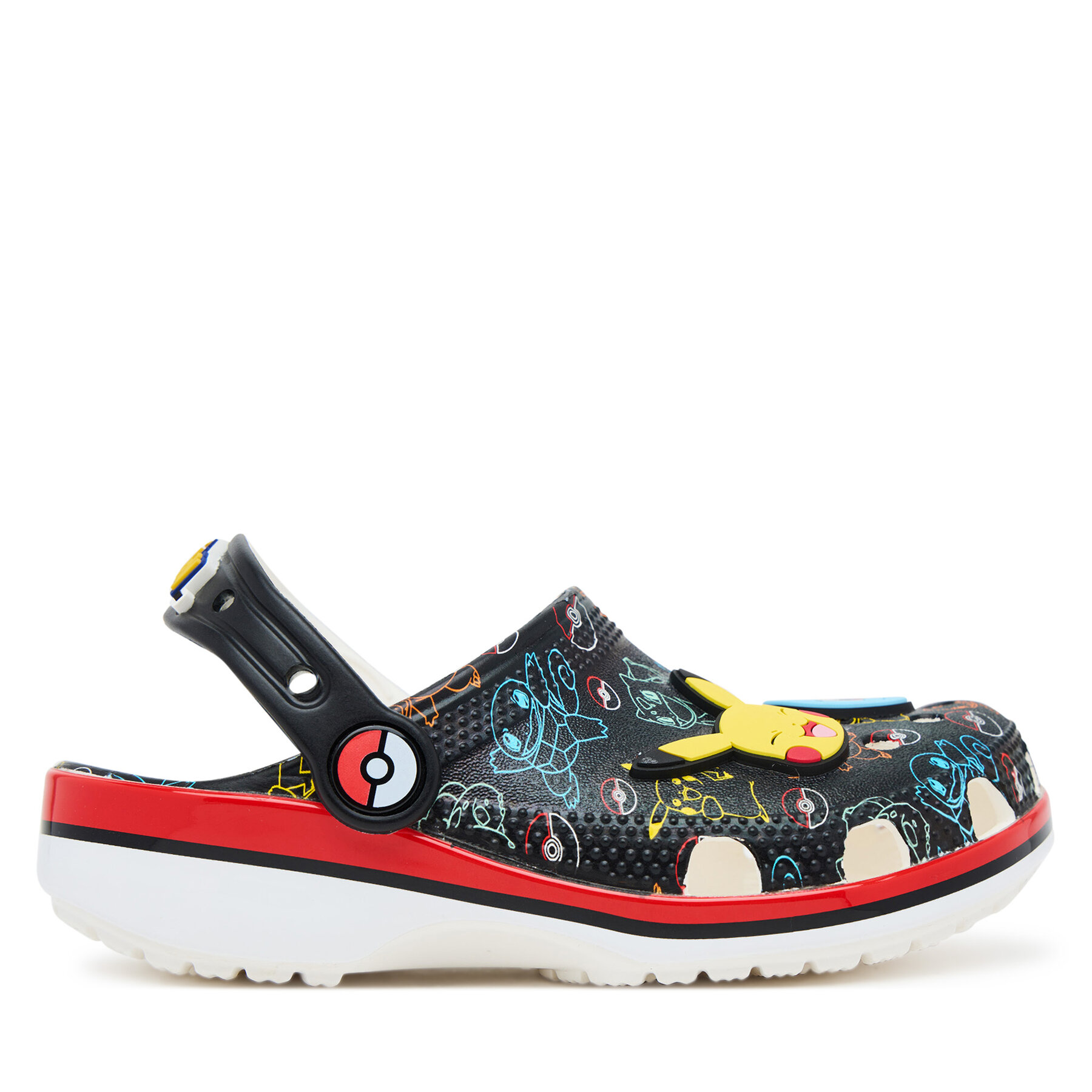 Šľapky Crocs Pokémon Classic Clog 211344 Čierna
