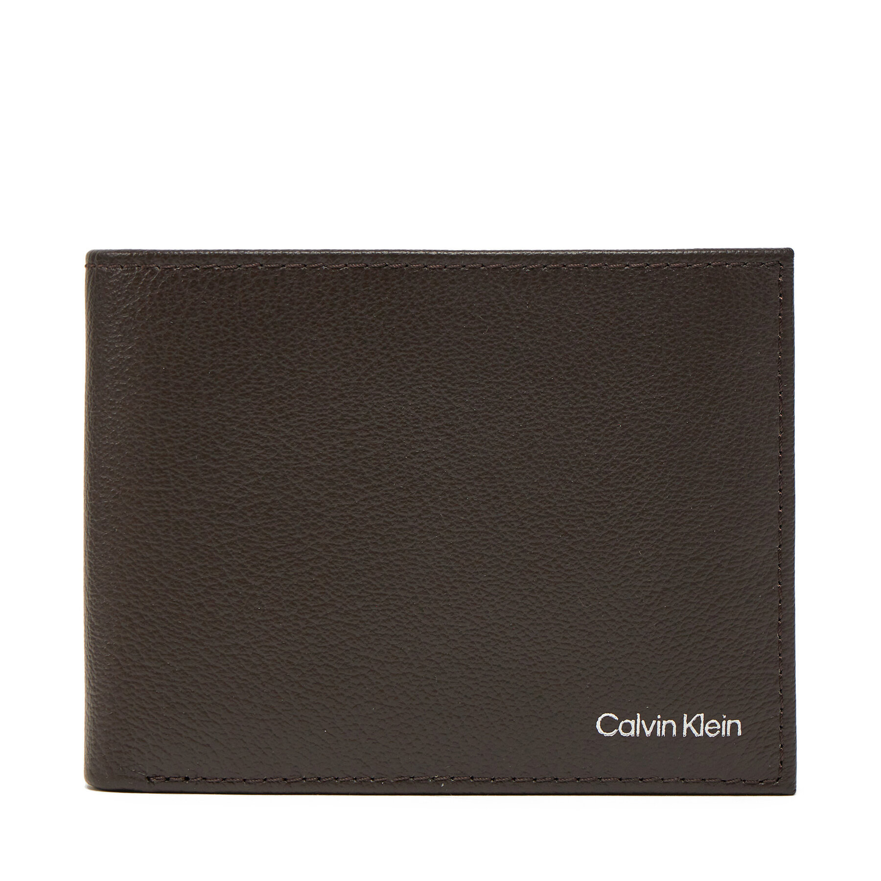 Veľká pánska peňaženka Calvin Klein Warmth Bifold 5cc W/Coin L K50K512790 Hnedá