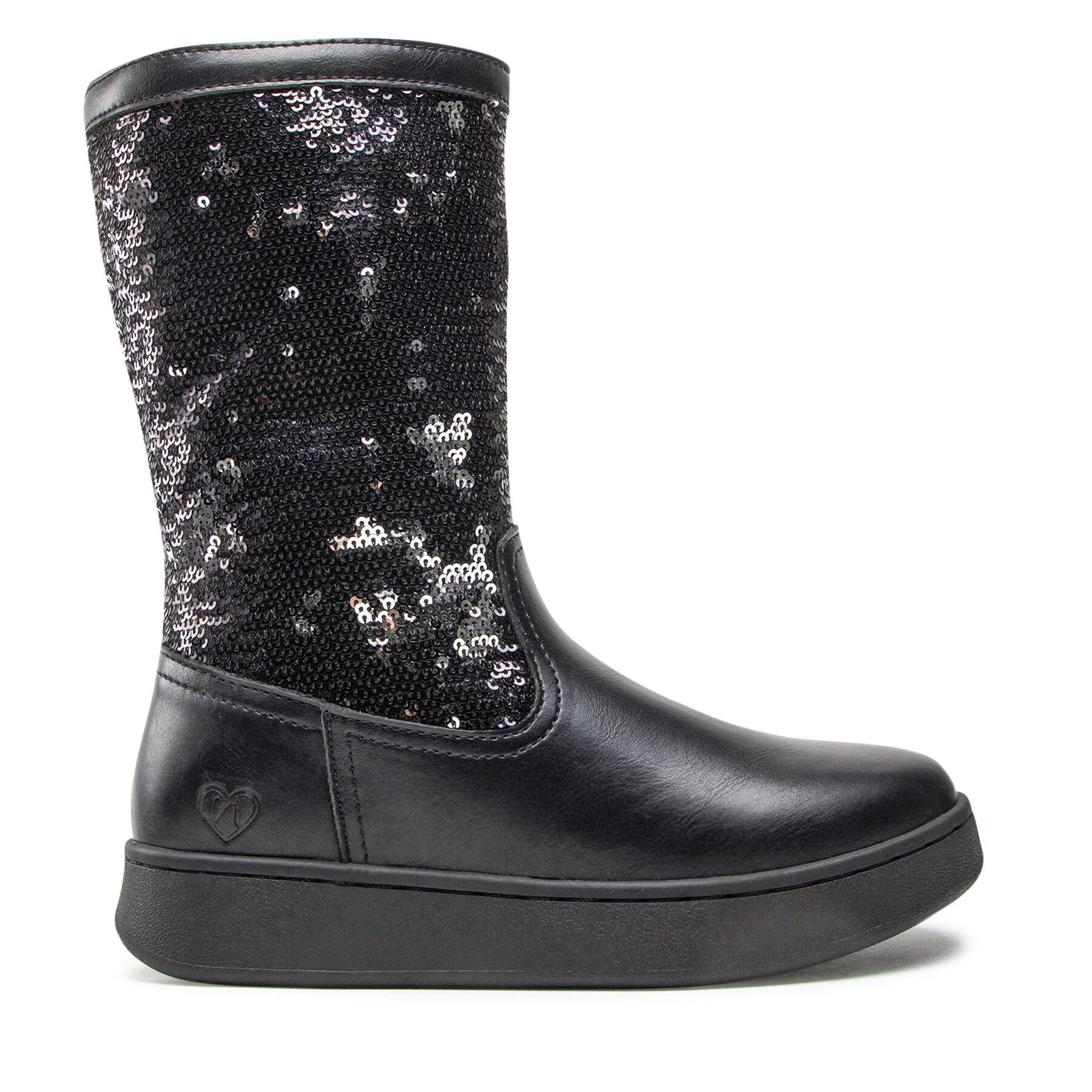 Čižmy Nelli Blu CS5861-03 Čierna