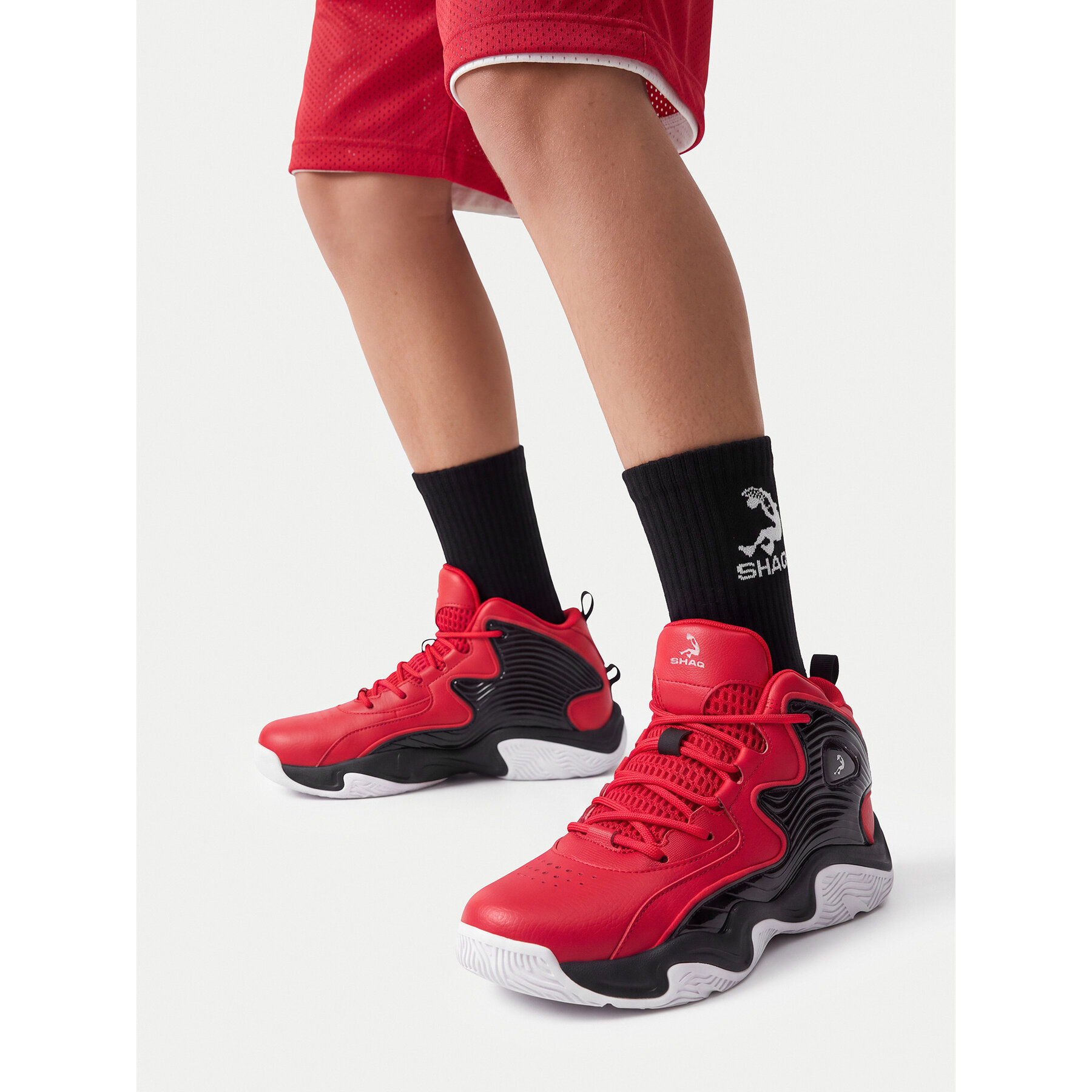 Basketbalové topánky SHAQ EO-DEVASTATOR 3.0 AQ95078B-R Červená