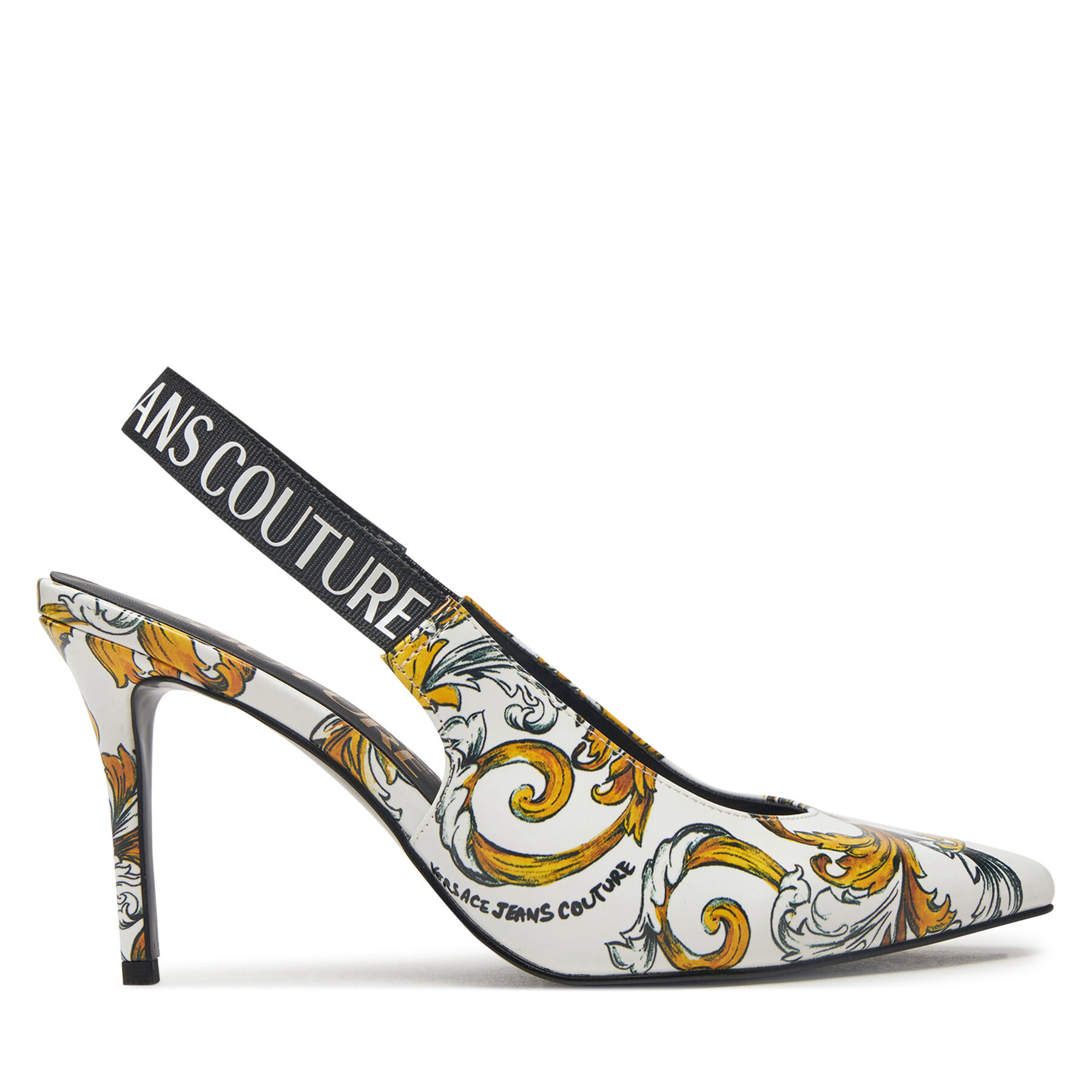 Damskie Sandały Versace Jeans Couture, Rozmiar 40 Biały 78VA3S52