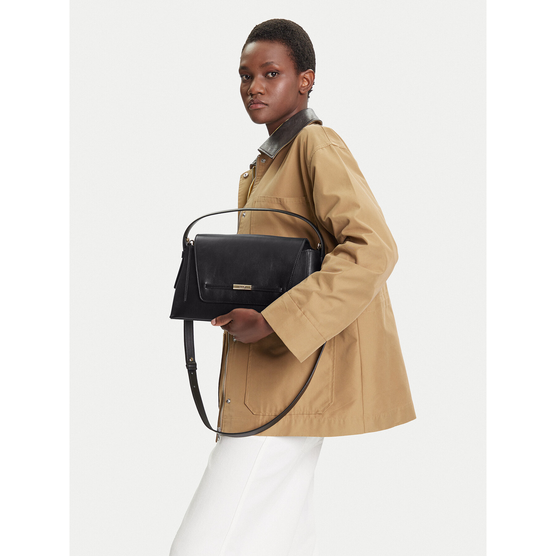 Borsetta BOSS Petrah Top Handie 50547728 Nero