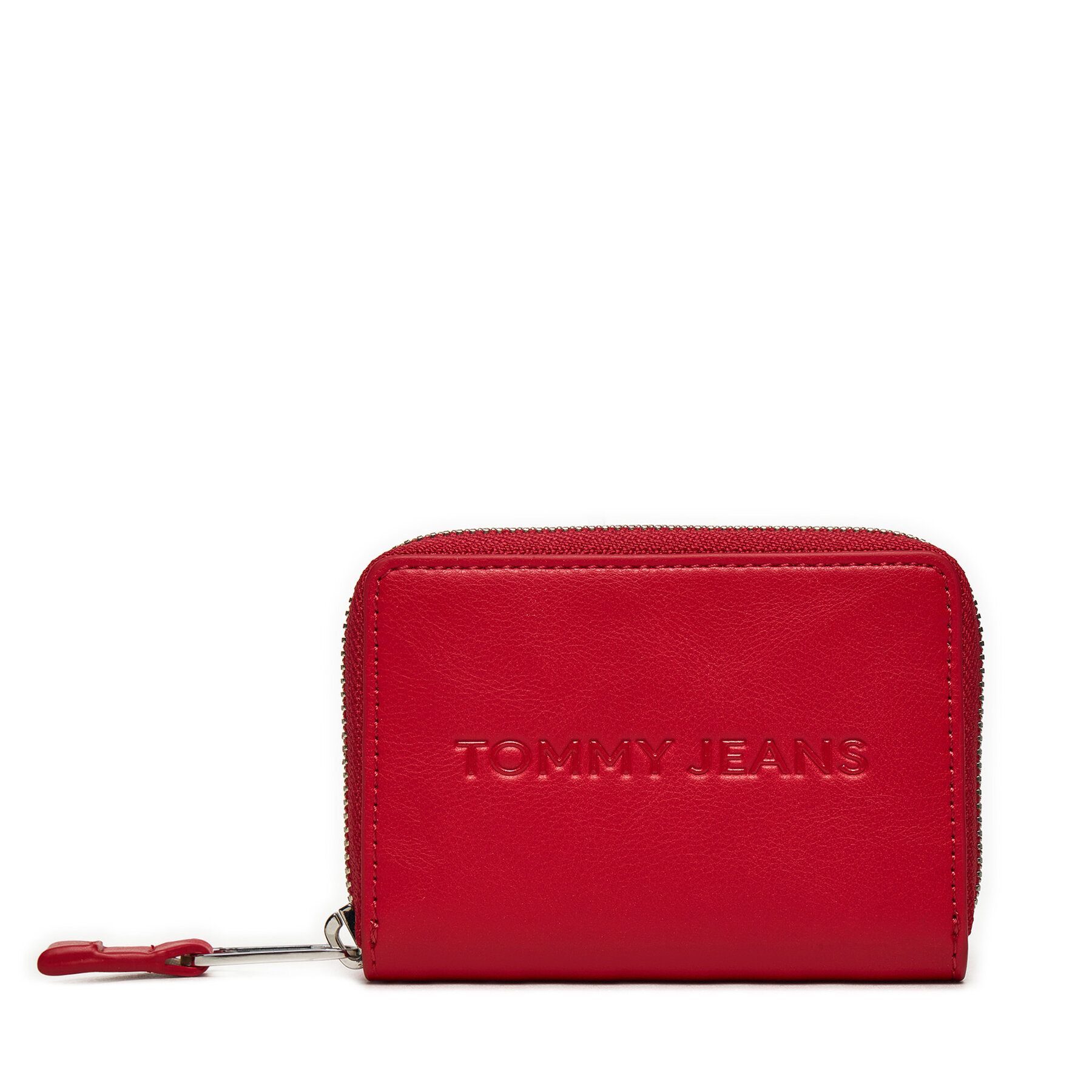 Portefeuille femme grand format Tommy Jeans Tjw Ess Must Small Za AW0AW16387 Rouge