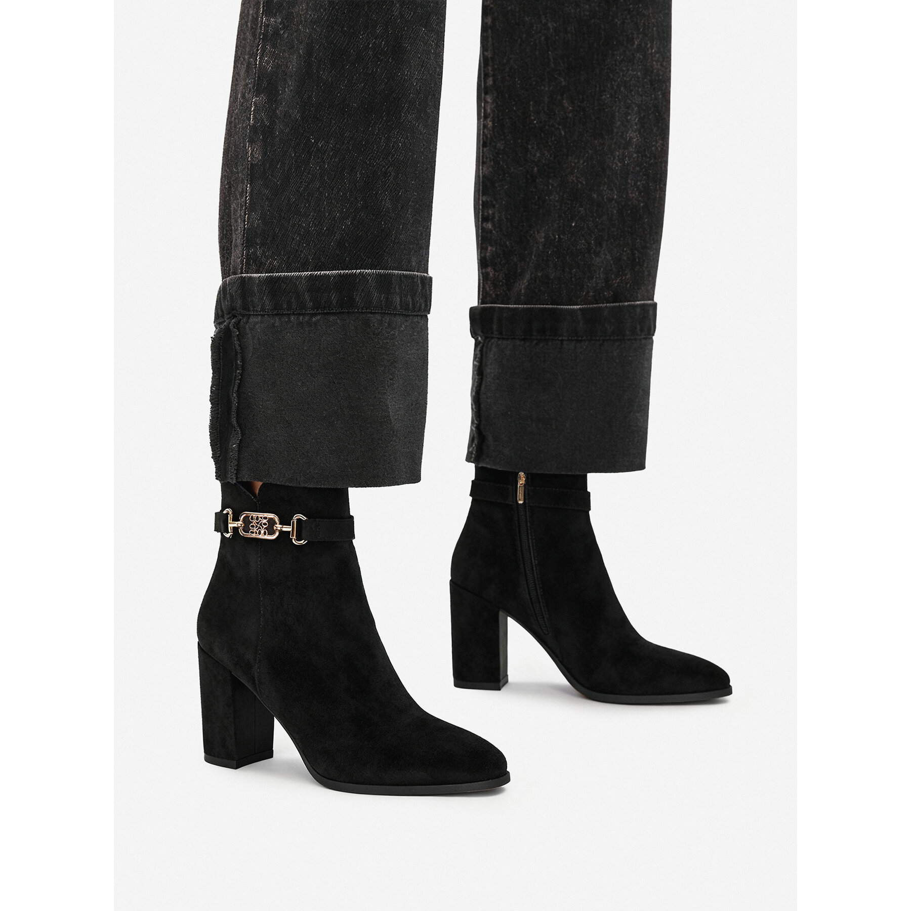 Μποτάκια Nine West CEO-ZAINA-01 Μαύρο