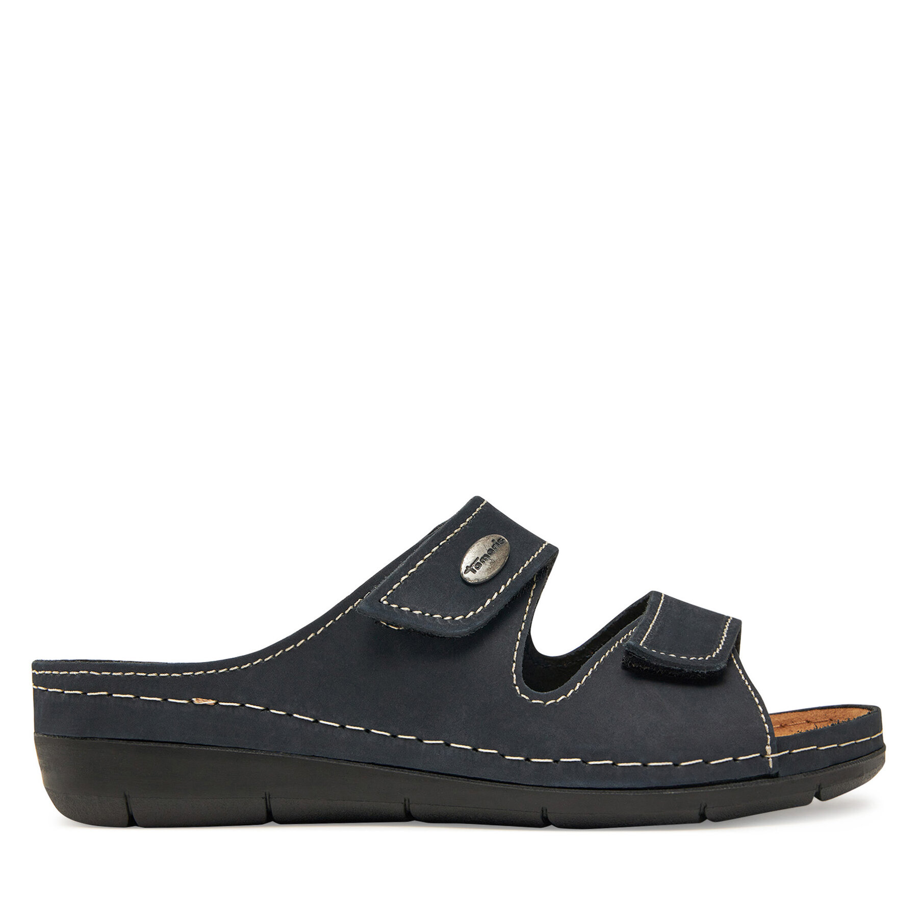 Damen Pantoletten Tamaris, Schuhgröße 42, Dunkelblau, 1-27510-41