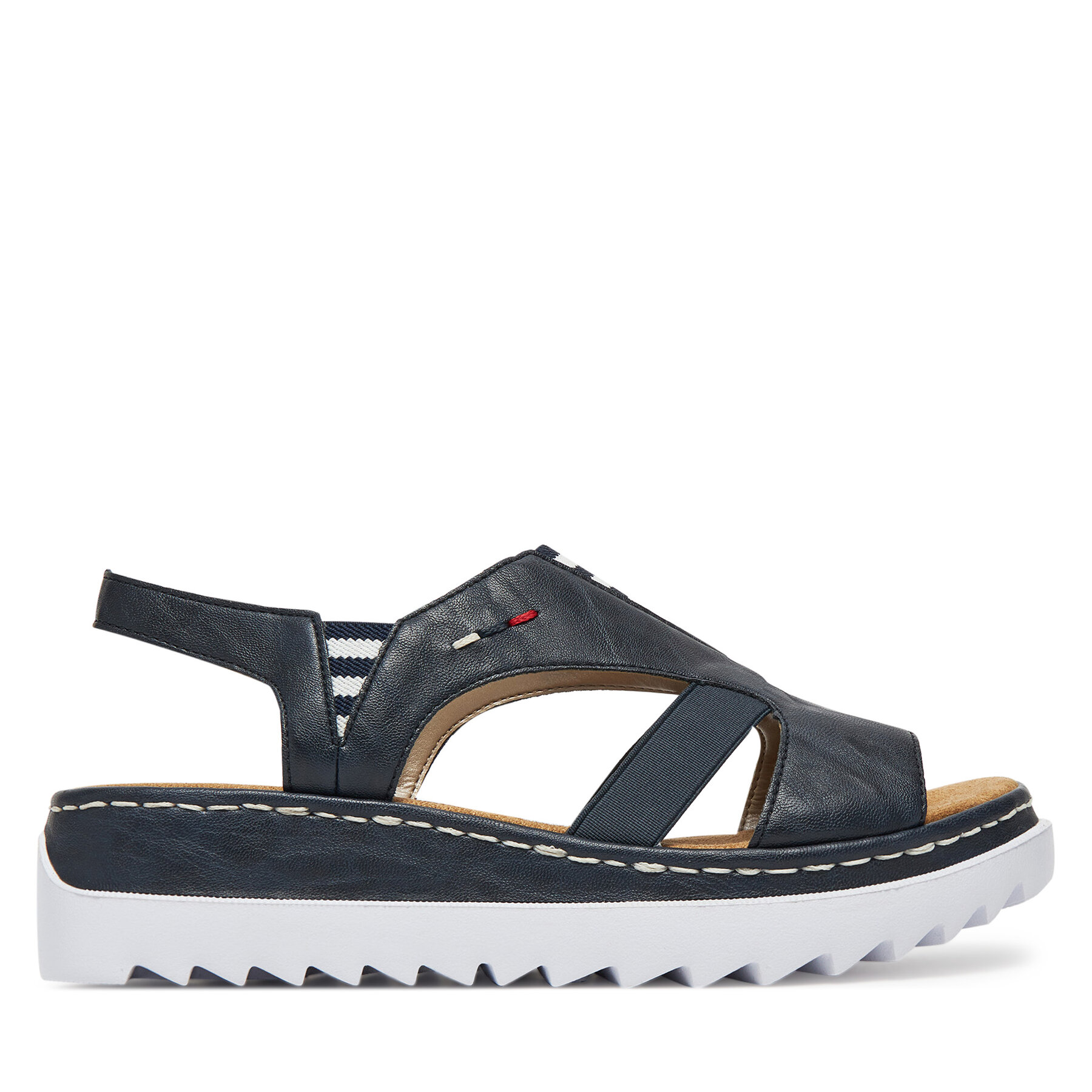 Sandali Rieker CEO-V44Y5-14 Blu Scuro