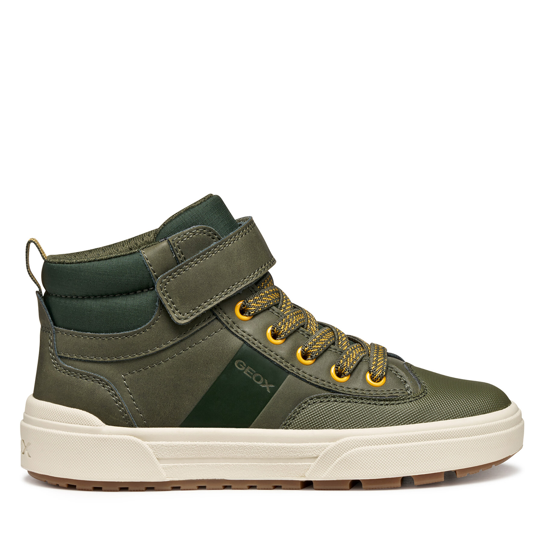 Sneakers Geox J Weemble Boy J56HAA 0MEFU C3009 S Verde închis