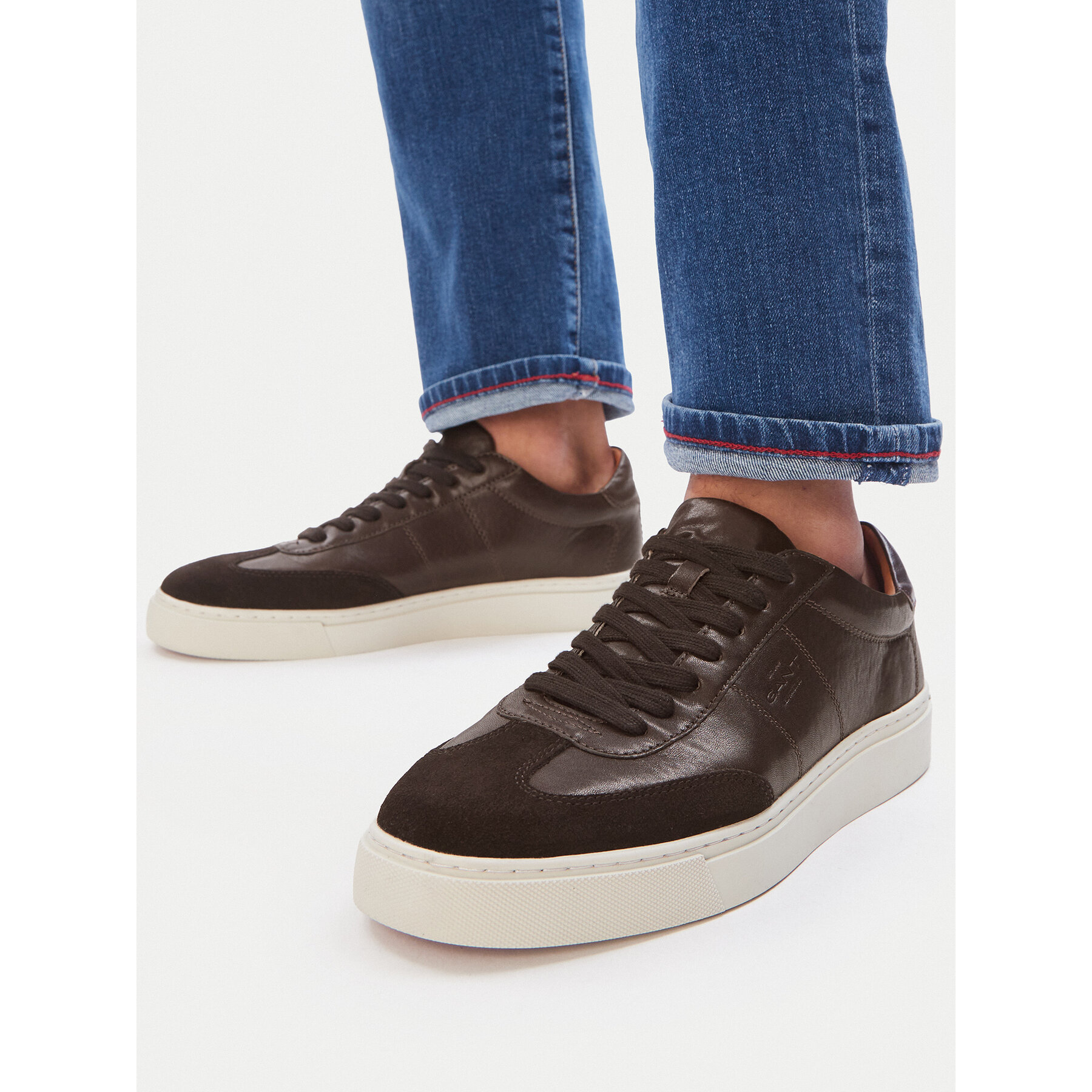 Сникърси Gant 33633393 Тъмнокафяв