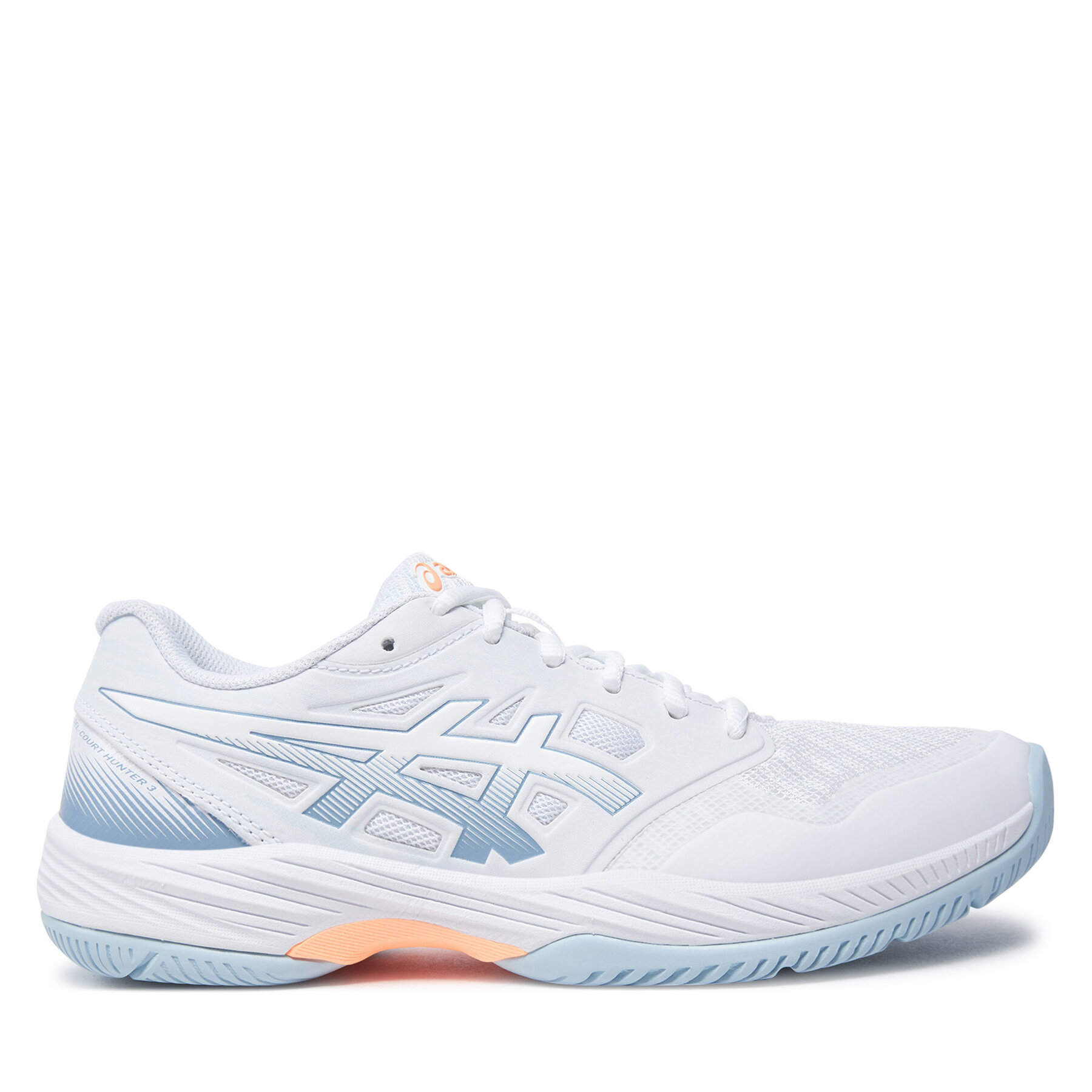 Chaussures pour sport en salle Asics Gel-Court Hunter 3 1072A090 Blanc