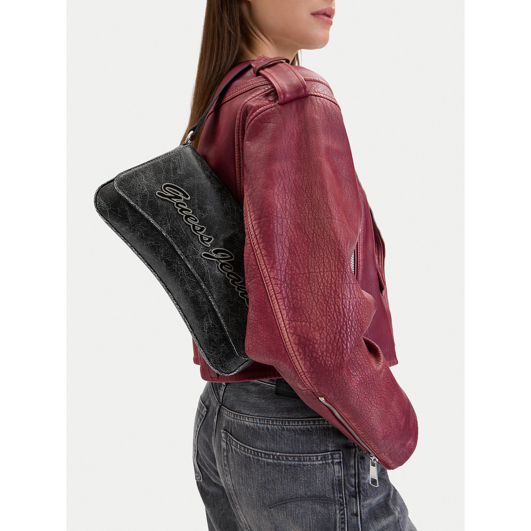 Τσάντα Guess Jeans CWBEO-GUESS-B-013-09 Μαύρο