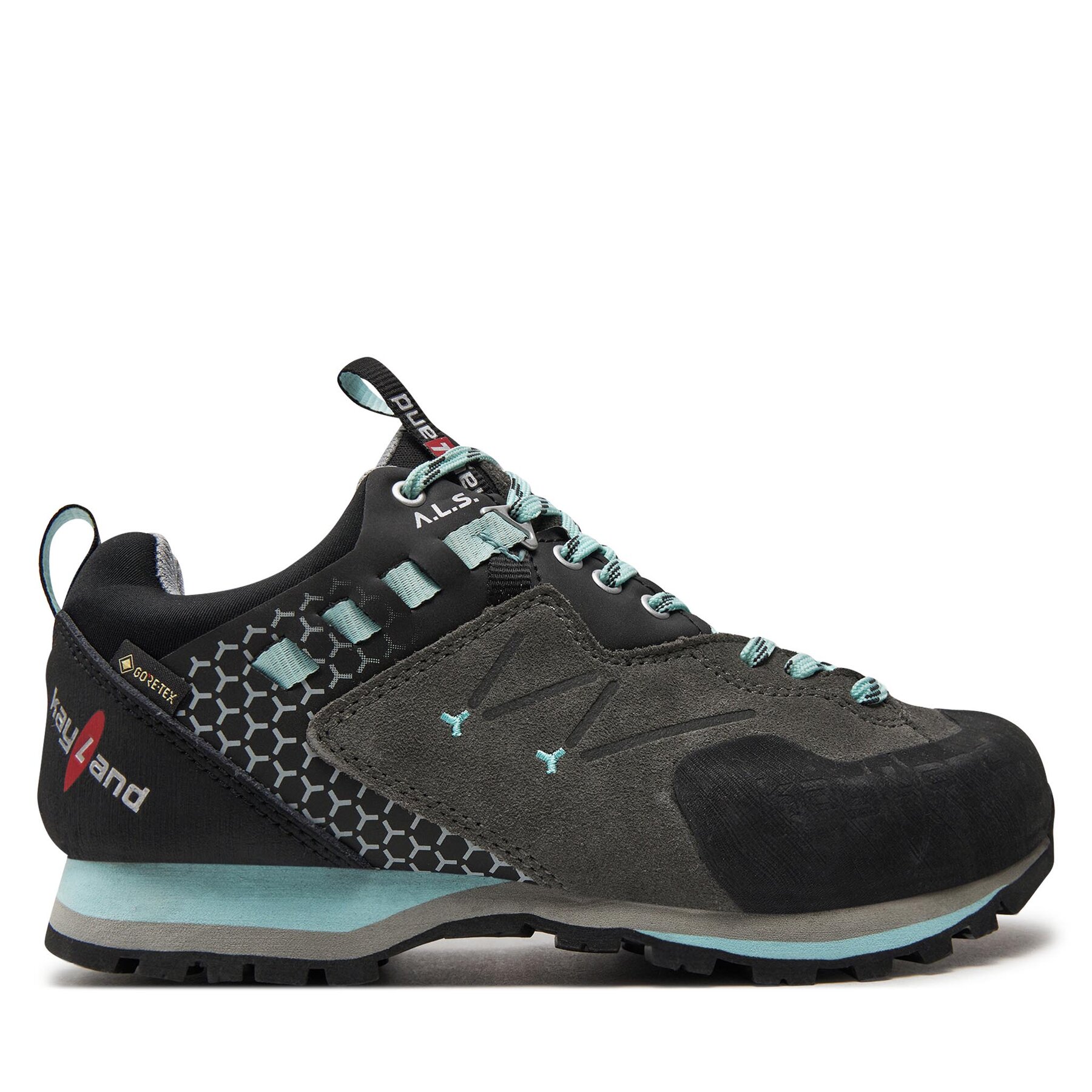 Damen Trekkingschuhe Kayland, Schuhgröße 39, Grau, Vitrik Gtx GORE-TEX 18021105