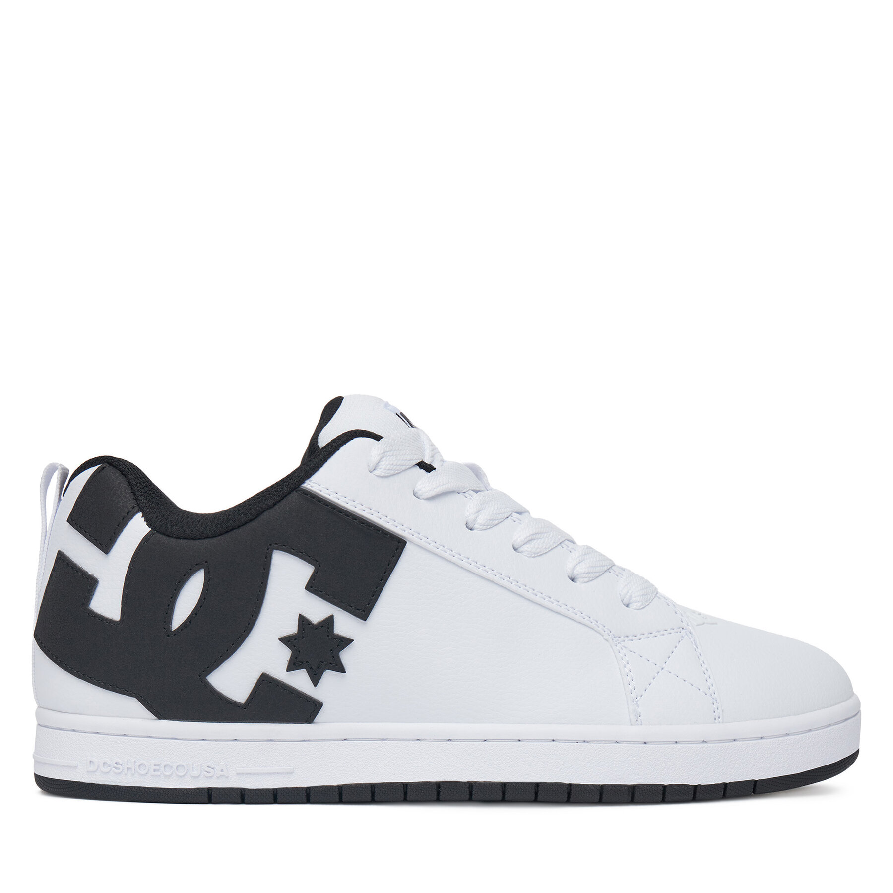 Męskie DC Shoes Sneakersy, Rozmiar 41 Biały COURT GRAFFIK 300529-WLK