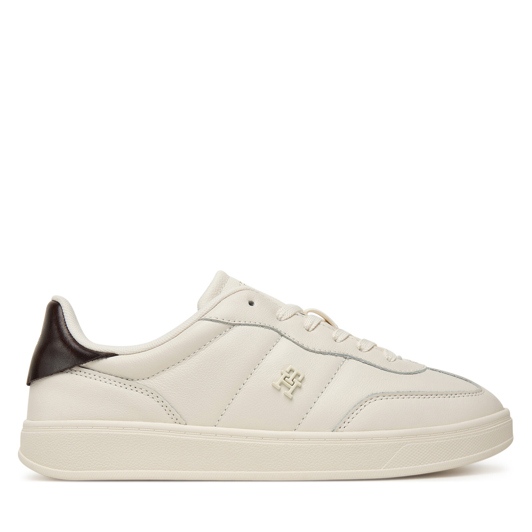 Sneakersy Tommy Hilfiger Heritage Shiny FW0FW08823 Biela