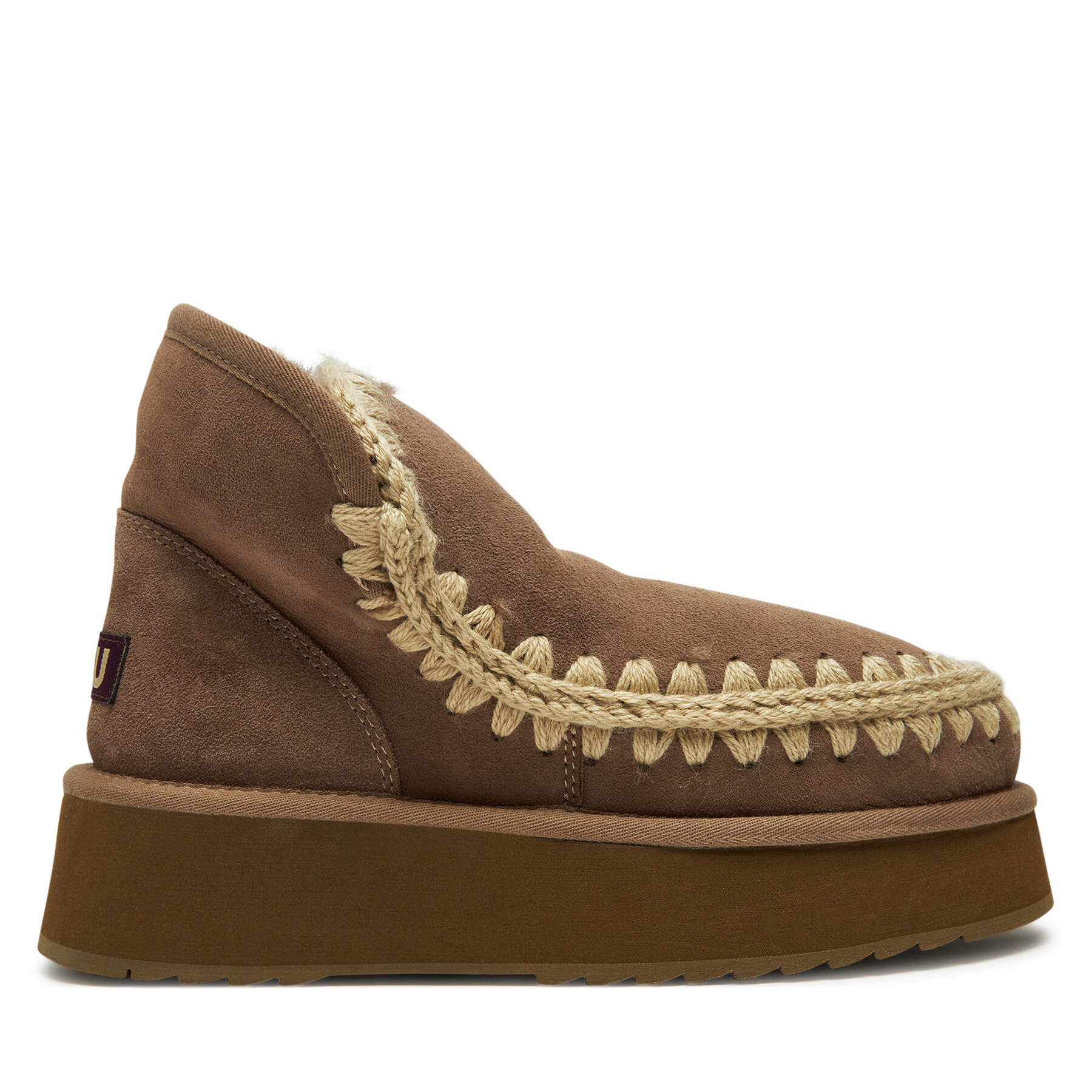 Snehule Mou Mini Eskimo Platform Boot FW681000A Hnedá
