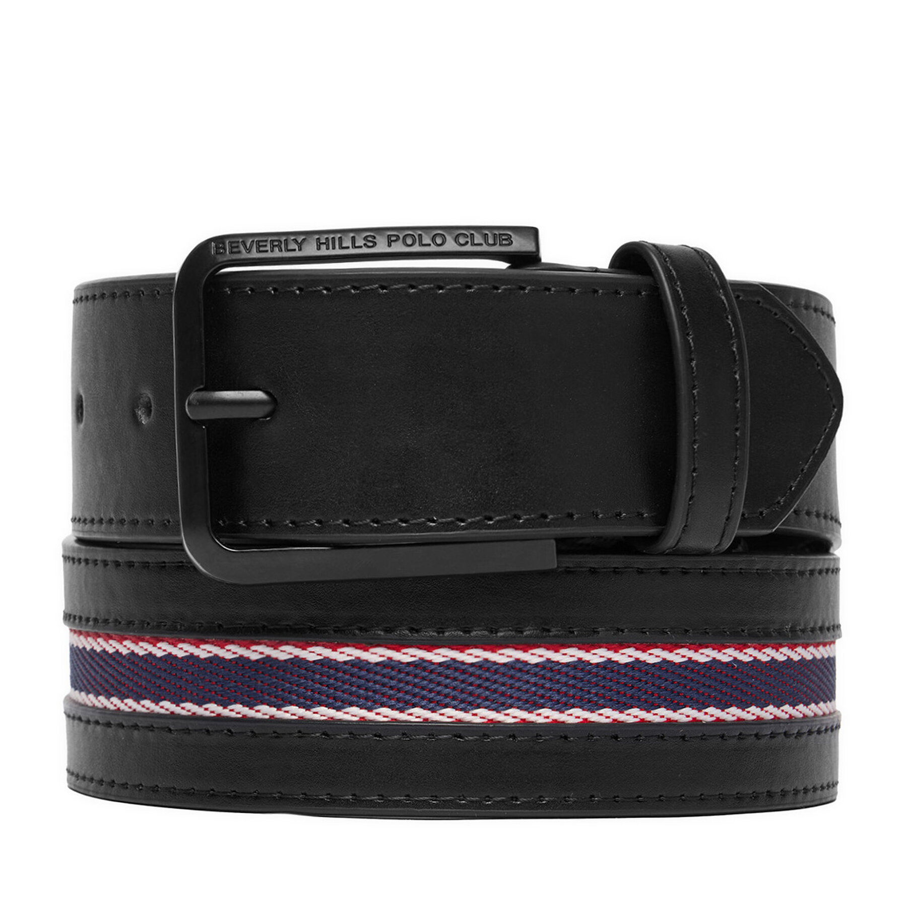 Ζώνη Beverly Hills Polo Club CEO-BHPC-M2-002-SS26 Μαύρο