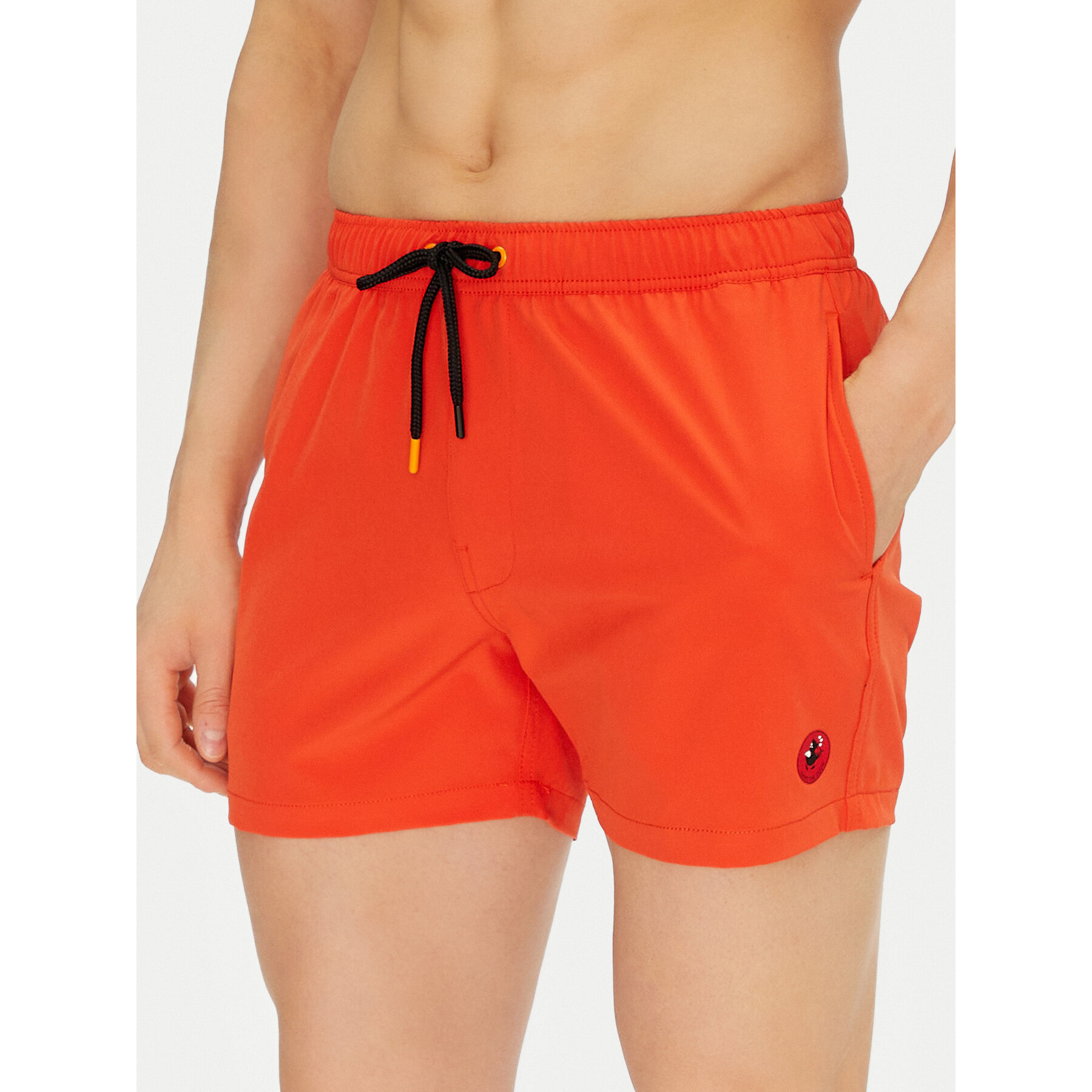 Save The Duck Badeshorts DW1222M RIPO20 Rot Regular Fit