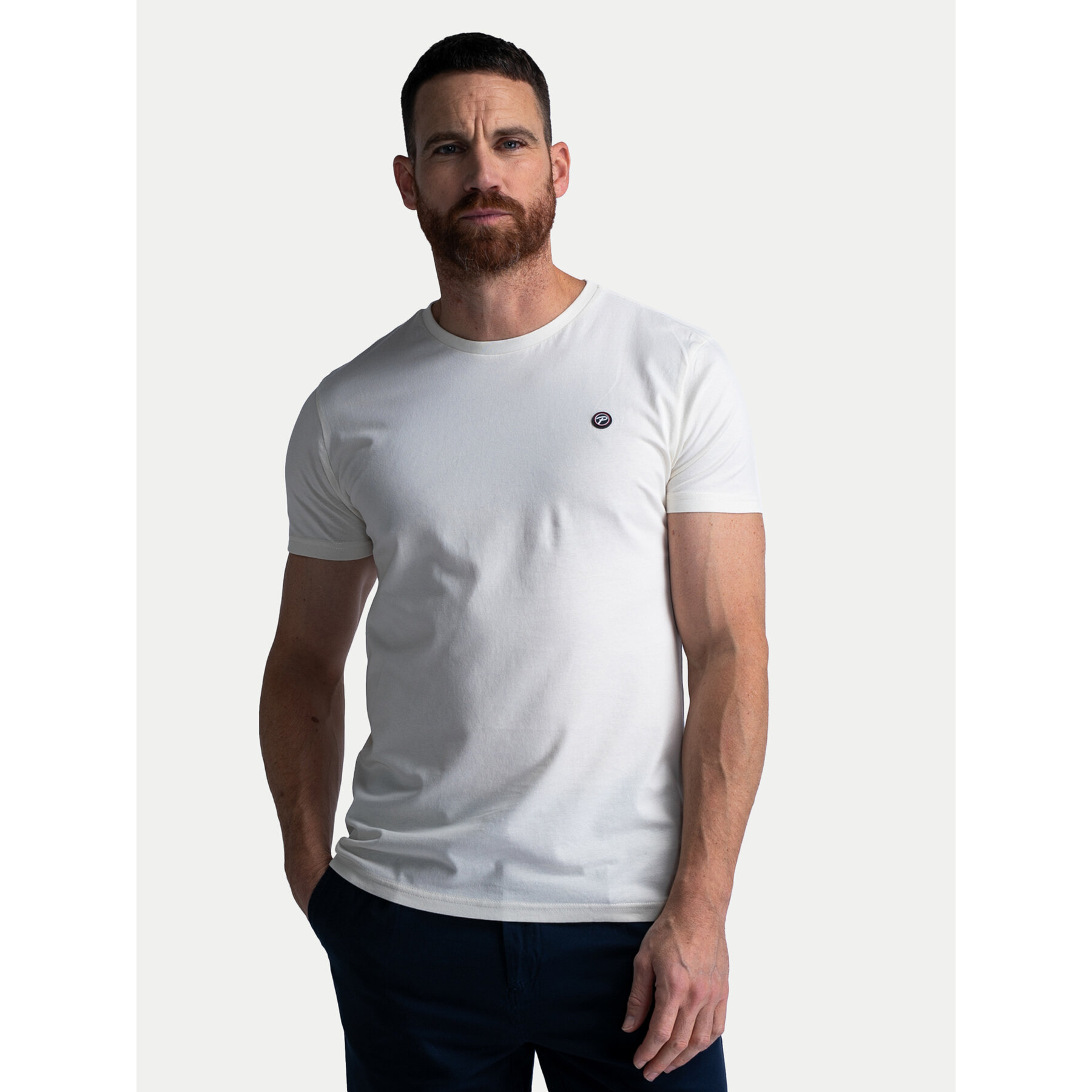 Petrol Industries T-Shirt M-1040-TSR002 Λευκό Slim Fit