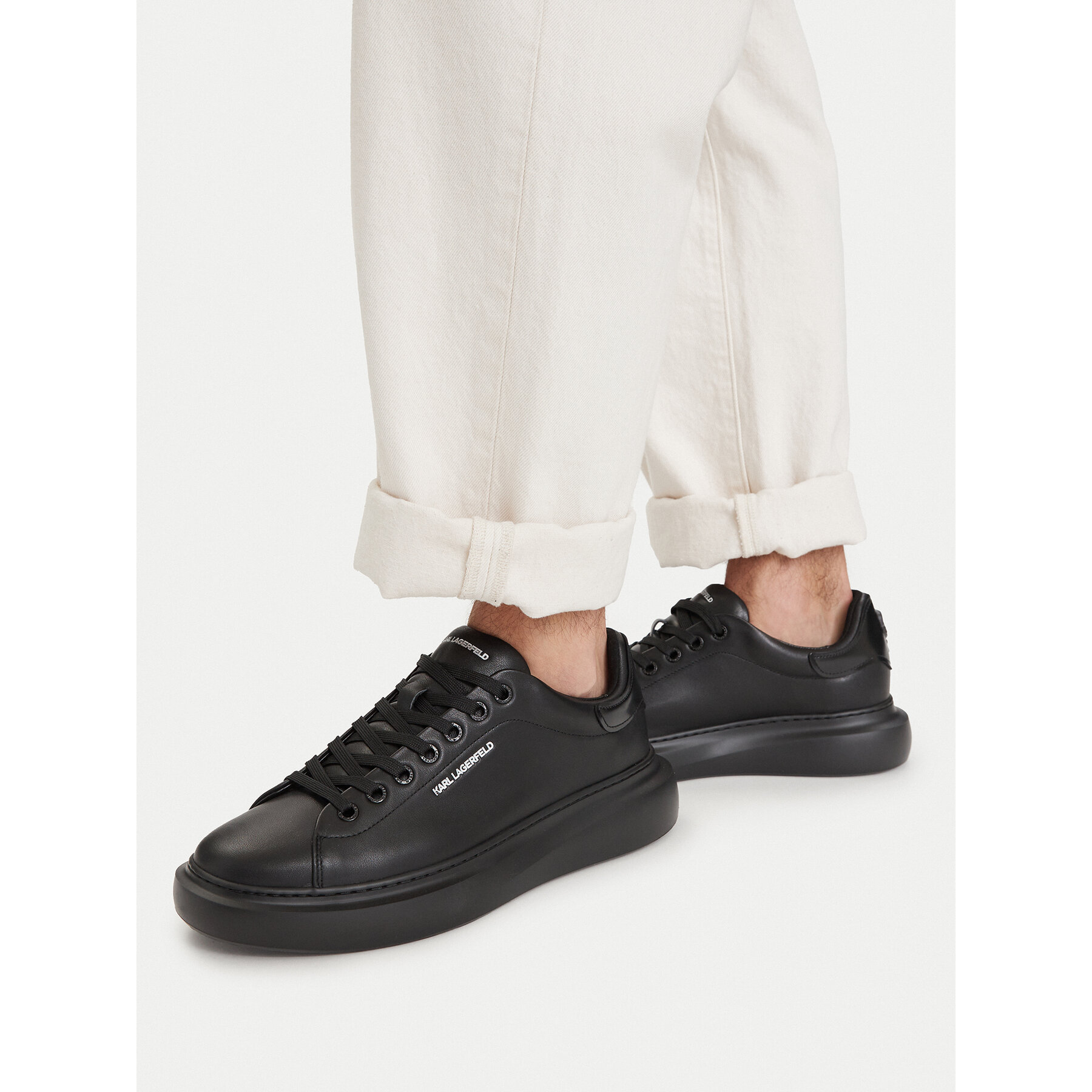 Sneakers KARL LAGERFELD KL56525 Negru