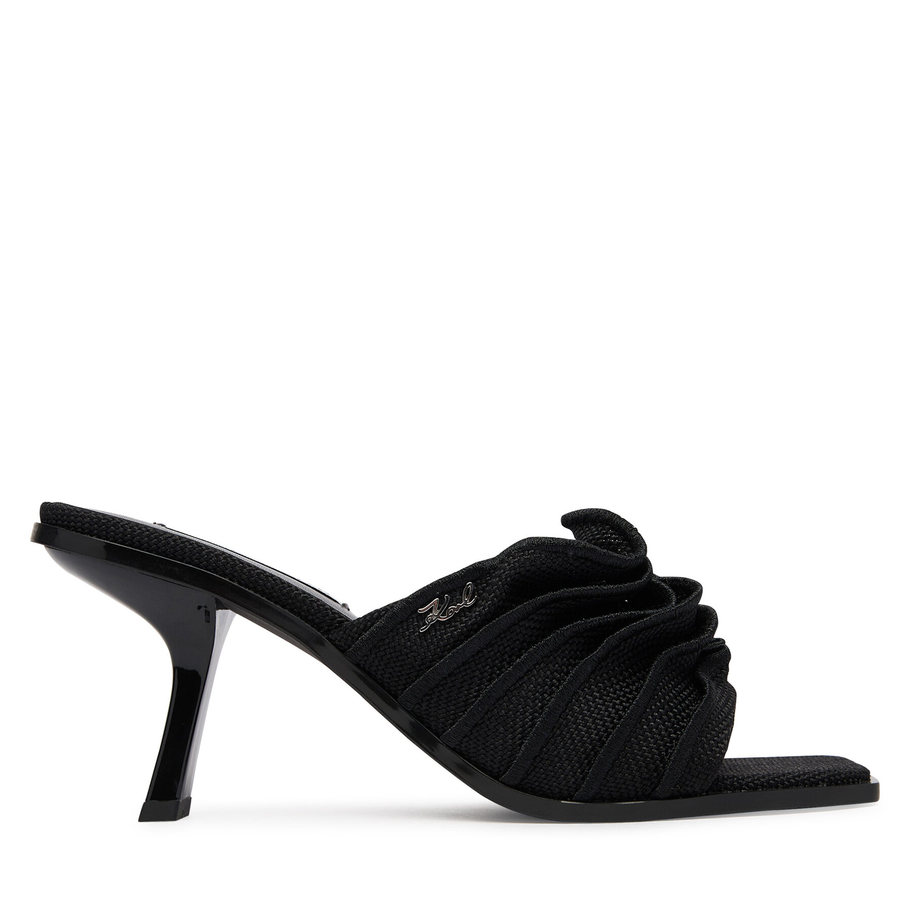 Papucs KARL LAGERFELD Karmel KL33604 Fekete