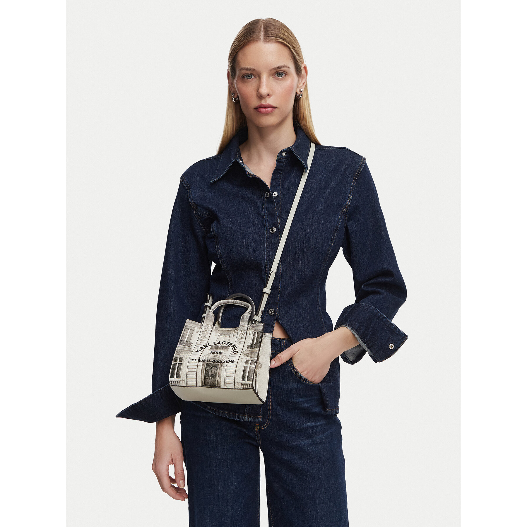 Torbica KARL LAGERFELD B2W30282 Siva