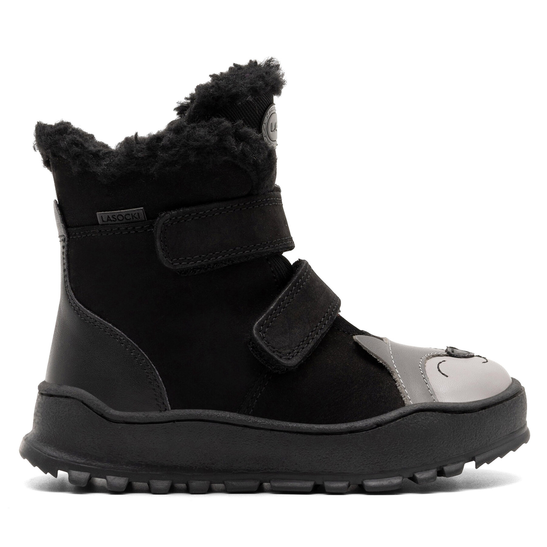 Botas altas Lasocki Kids TYSON CI12-TYSON-03(III)CH Negro
