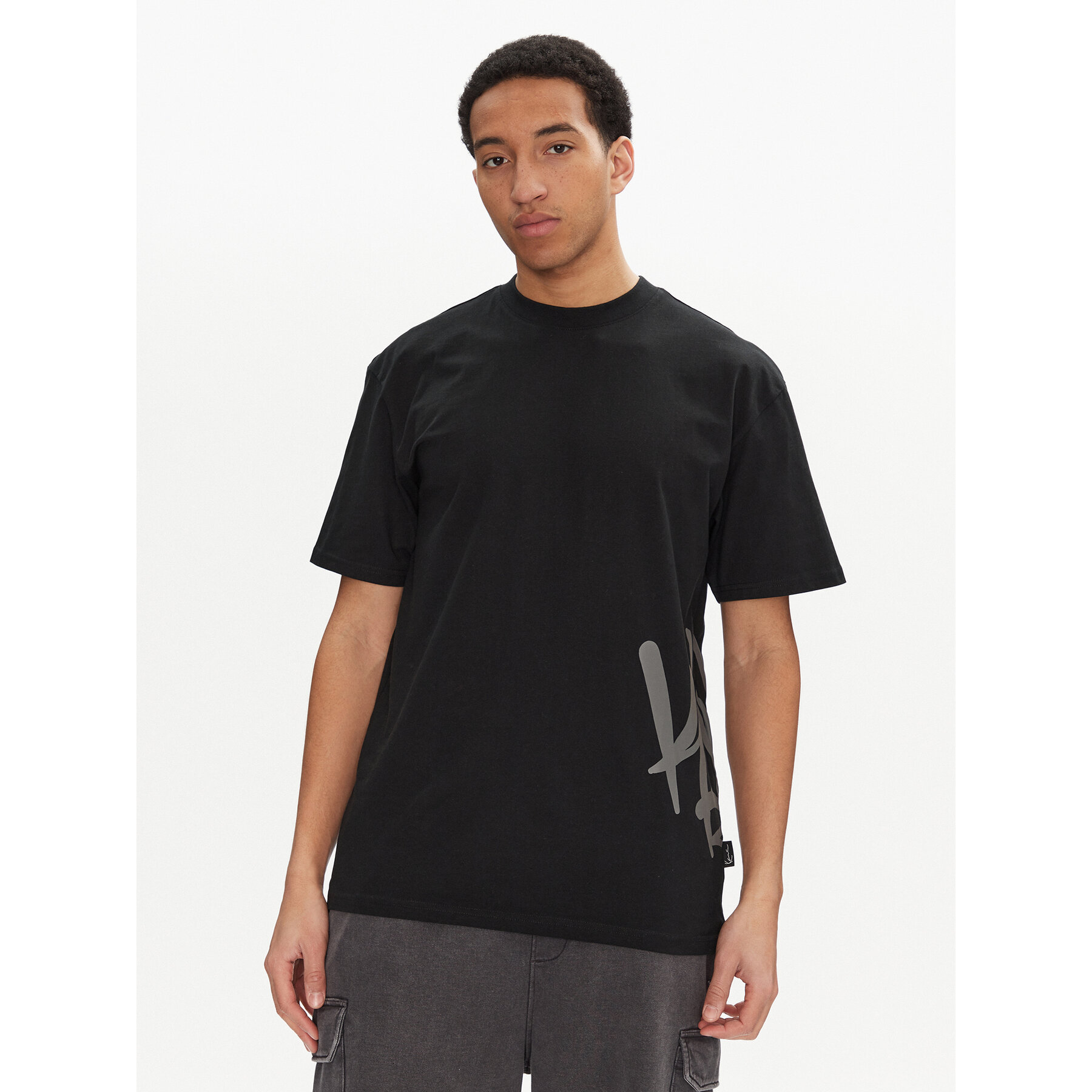 Karl Kani T-shirt Signature Tag 60300331 Nero Regular Fit