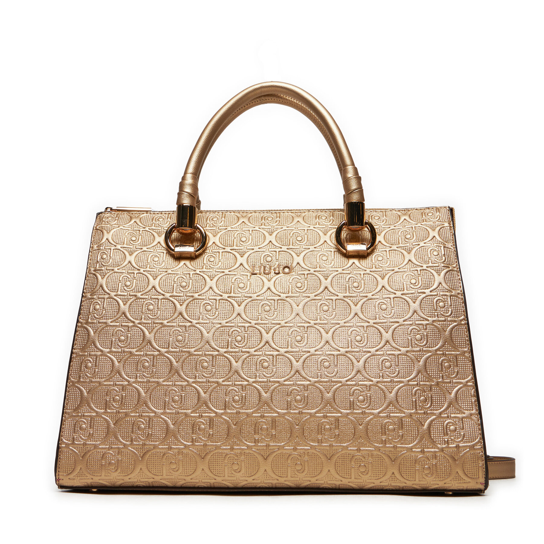 Bolso Liu Jo Ecs M Satchel AF4319 E0538 Oro