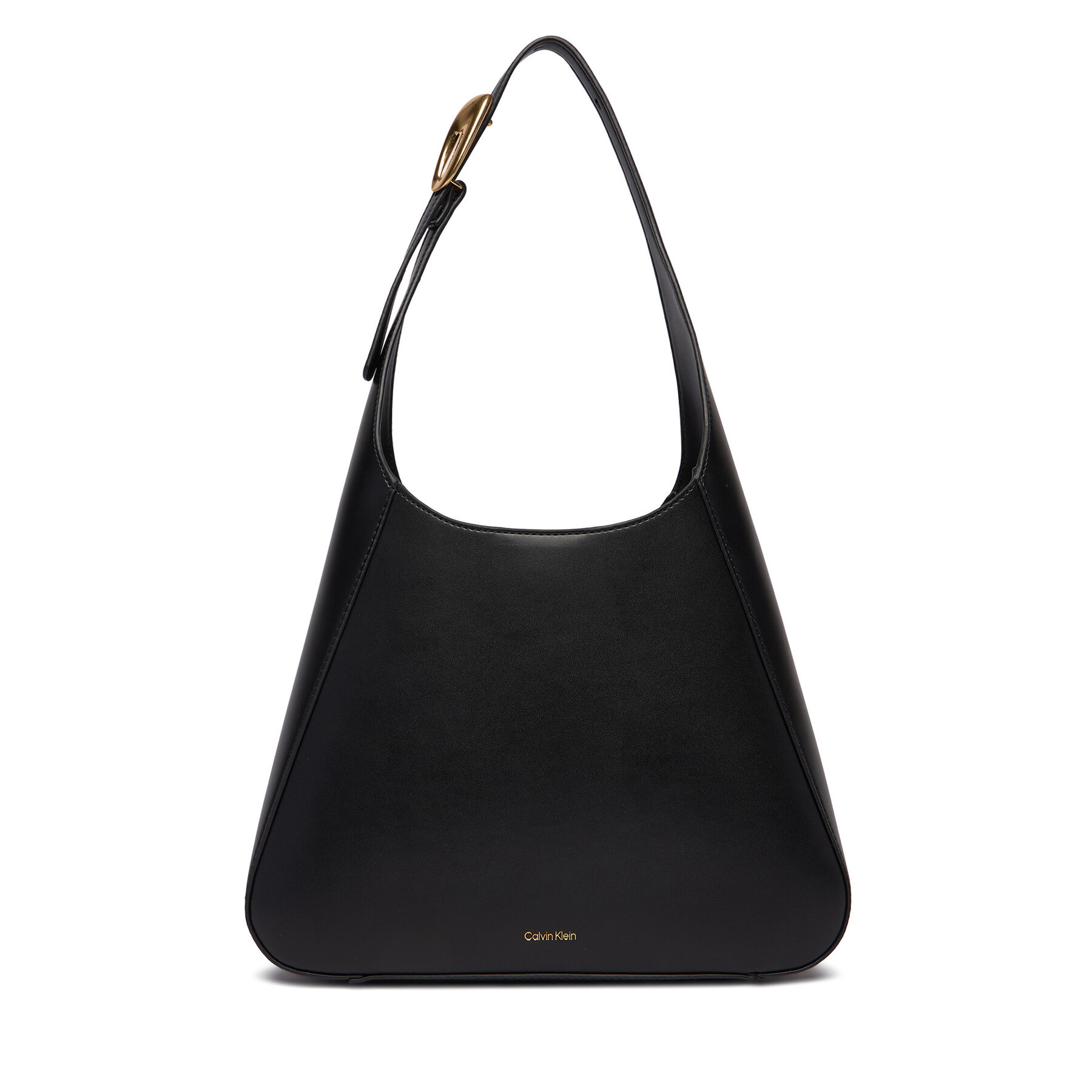 Дамска чанта Calvin Klein Hardware Adj Strap Medium Bag LV04F3402G Черен