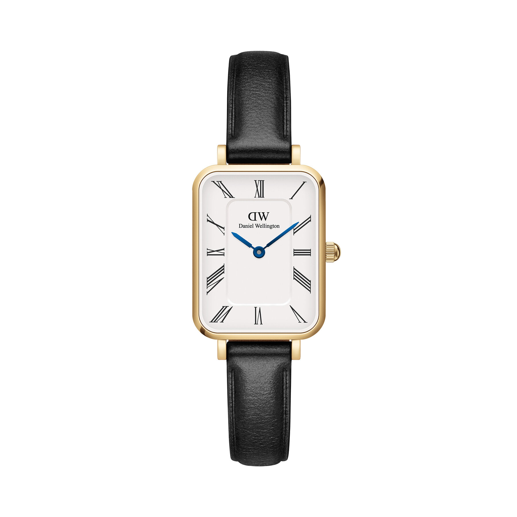 Uhr Daniel Wellington Quadro Roman Numerals Sheffield DW00100692 Schwarz, Größe 00