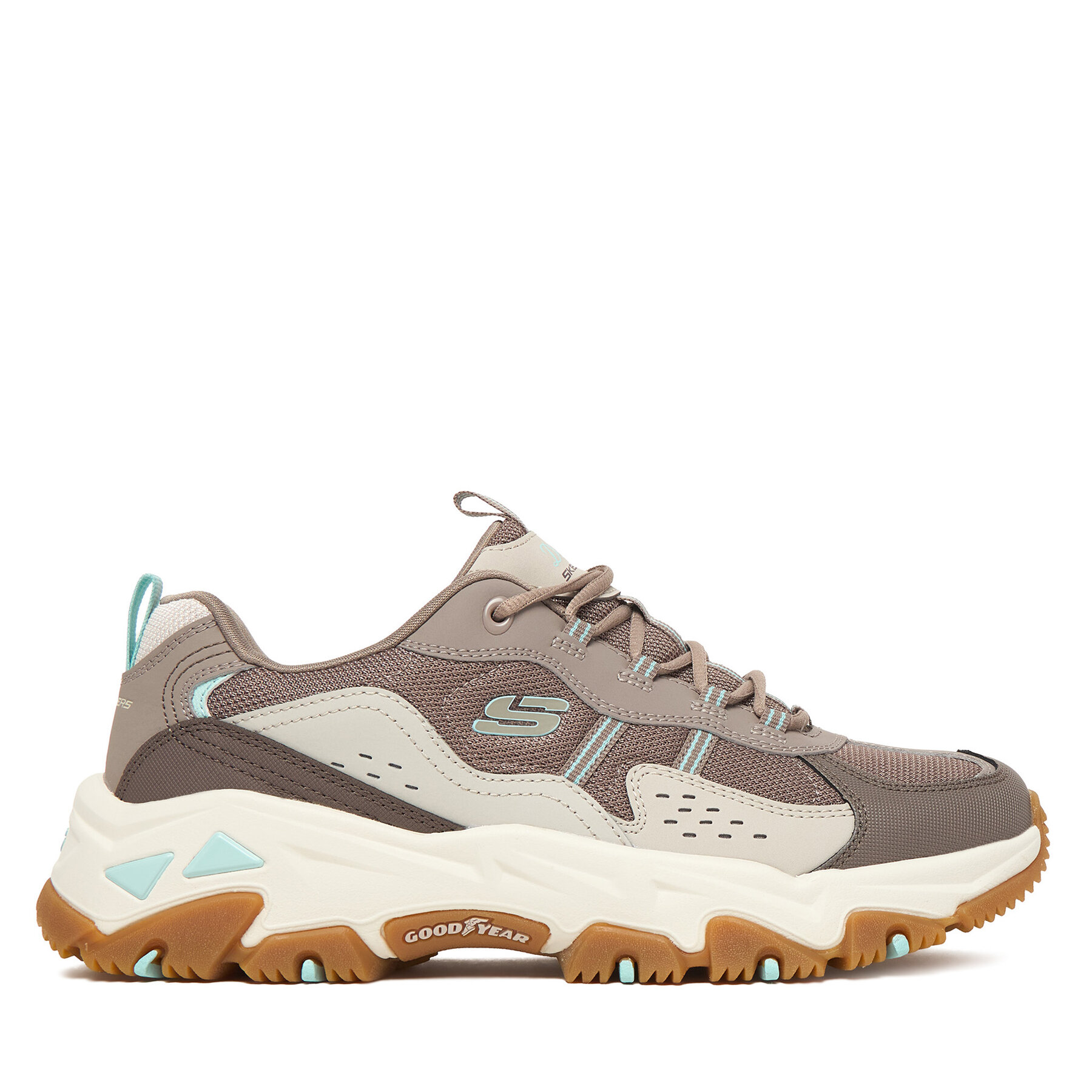 Superge Skechers D'Lites Hiker 180128/CHTN Rjava