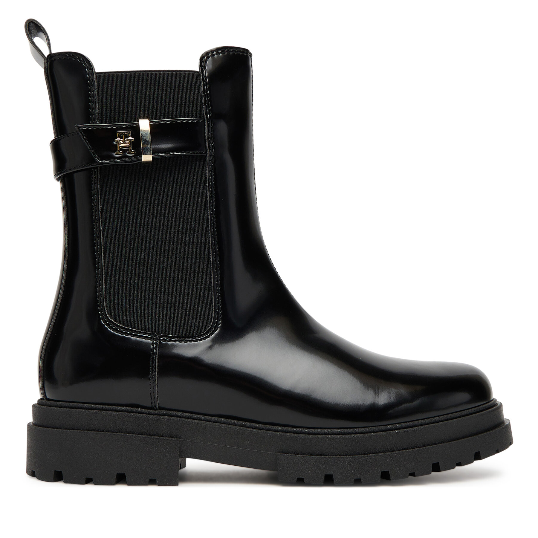 Botine Tommy Hilfiger Chelsea Boot T4A5-34029-1453 Negru