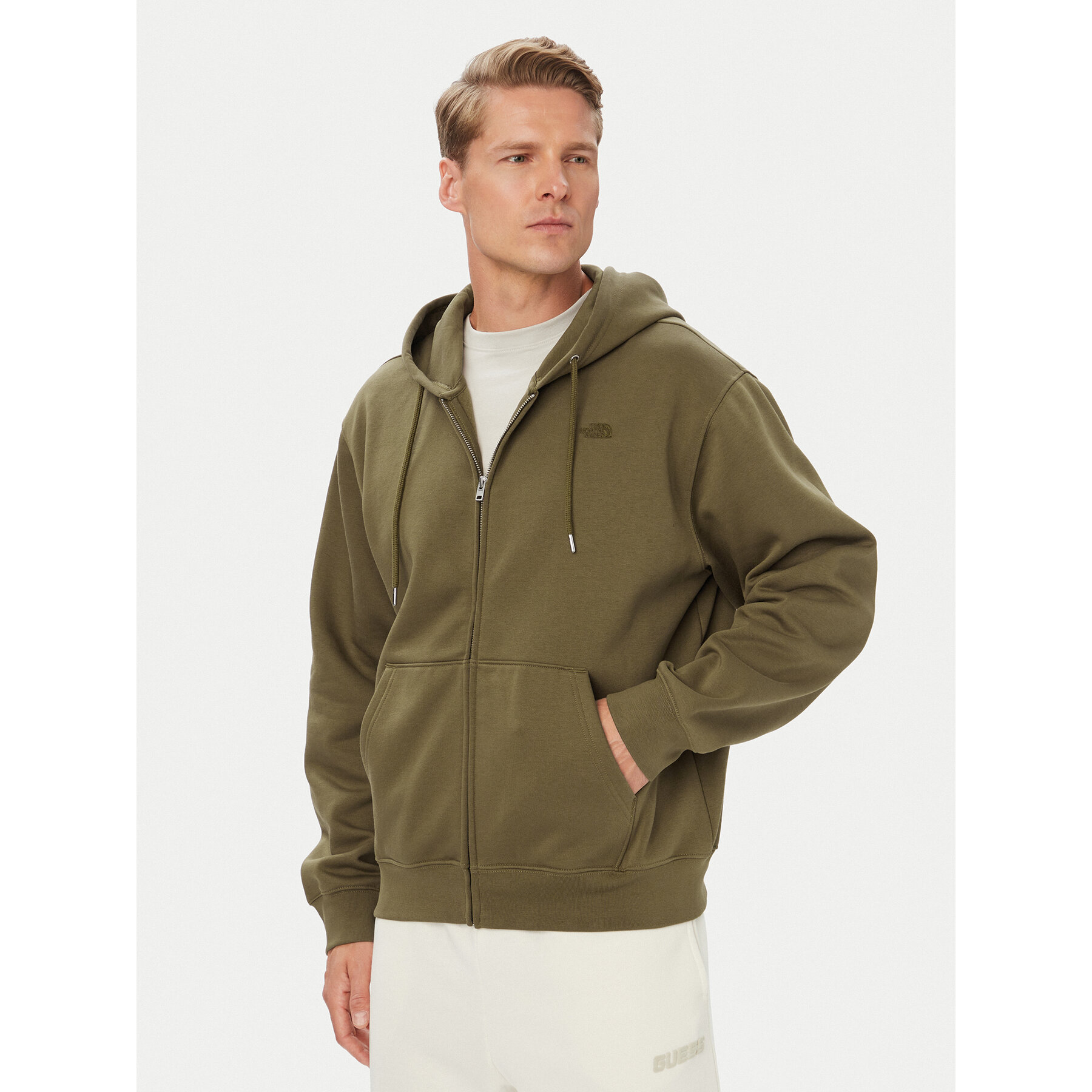 The North Face Sweatshirt Tnf Essential Simple Dome Rlx NF0A8FDE Braun Relaxed Fit