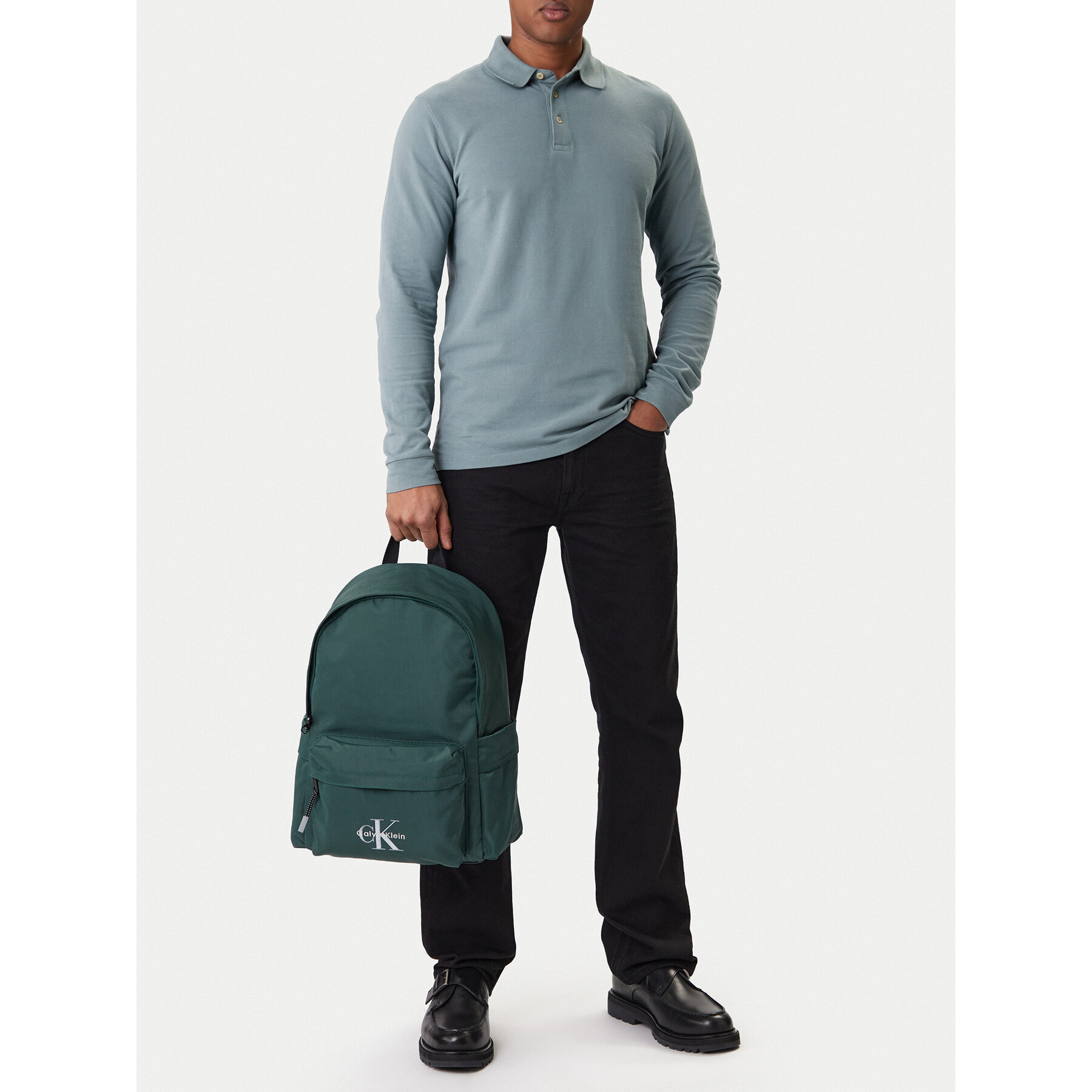 Σακίδιο Calvin Klein Bold Round Backpack LV04D3114G Πράσινο