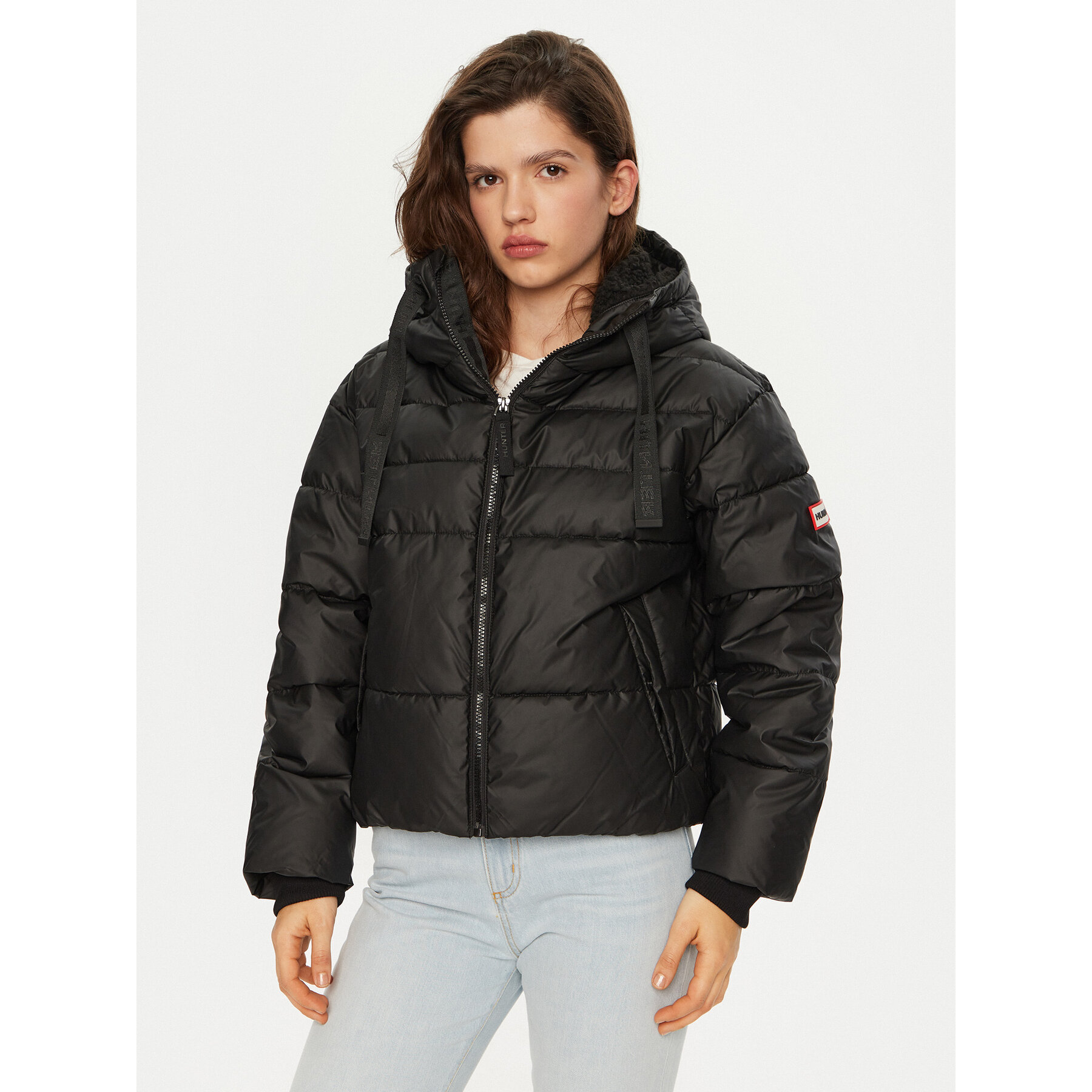 Hunter Zimska jakna Edine HARW1416242 Crna Regular Fit