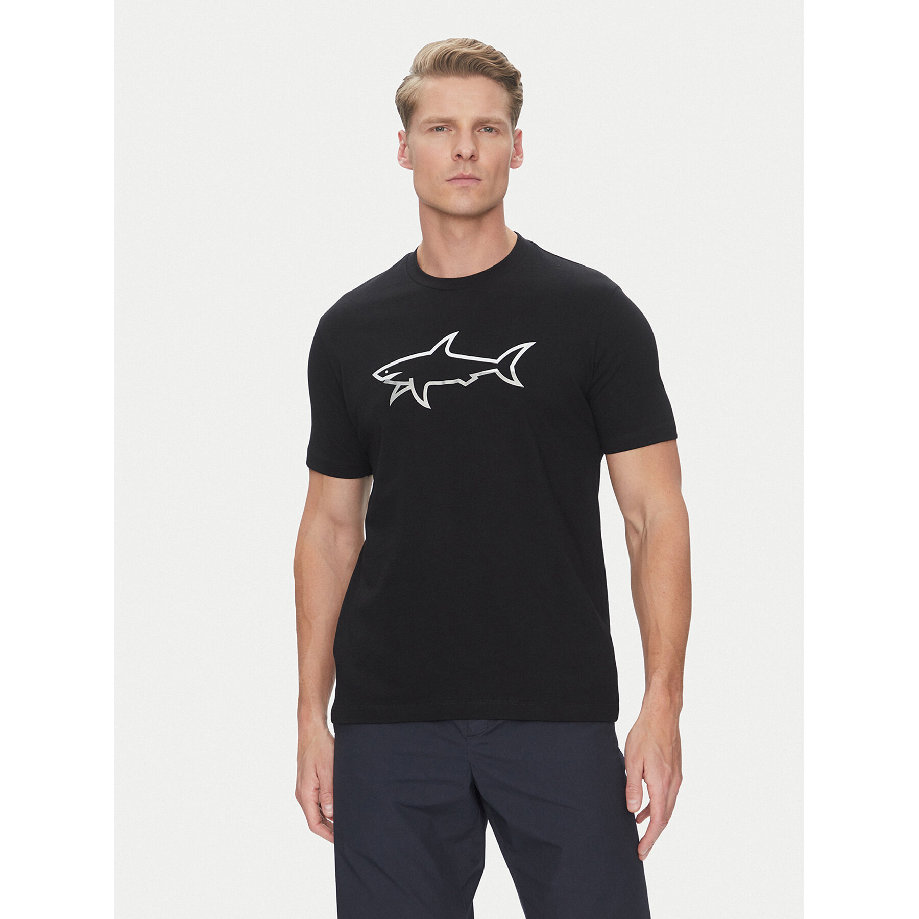 Paul&Shark T-Shirt 25411078 Μαύρο Regular Fit